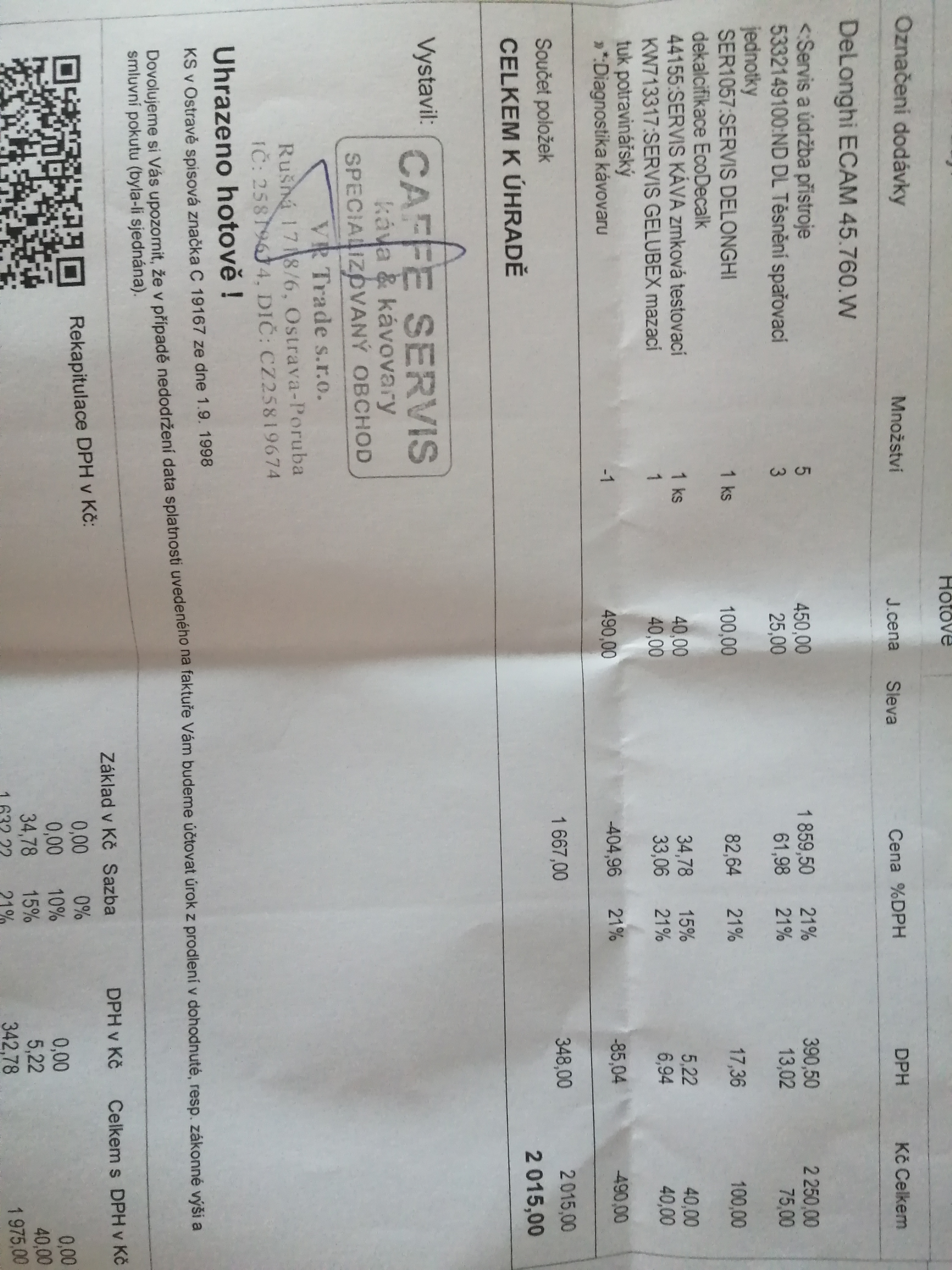 CAFFE SERVIS, káva & kávovary, specializovaný obchod foto 5