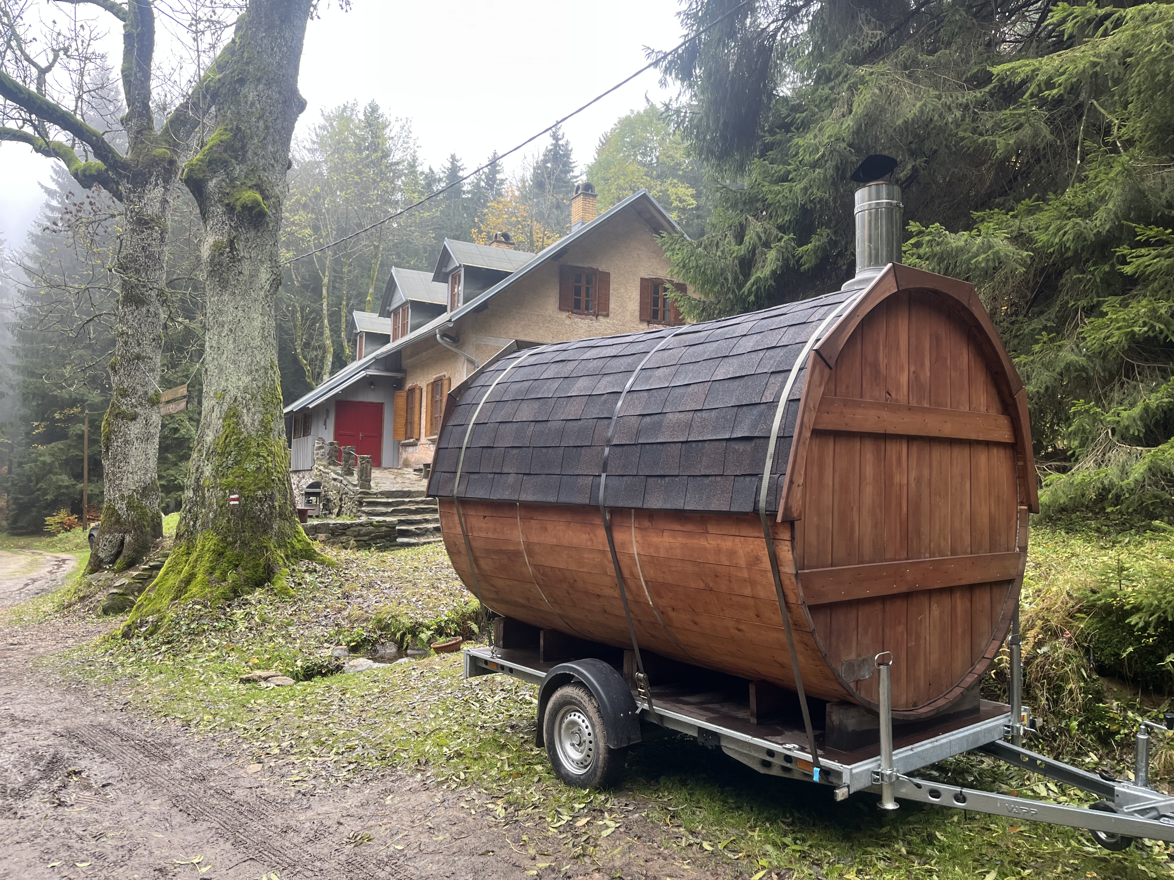 Jesenická pojízdná sauna foto 5