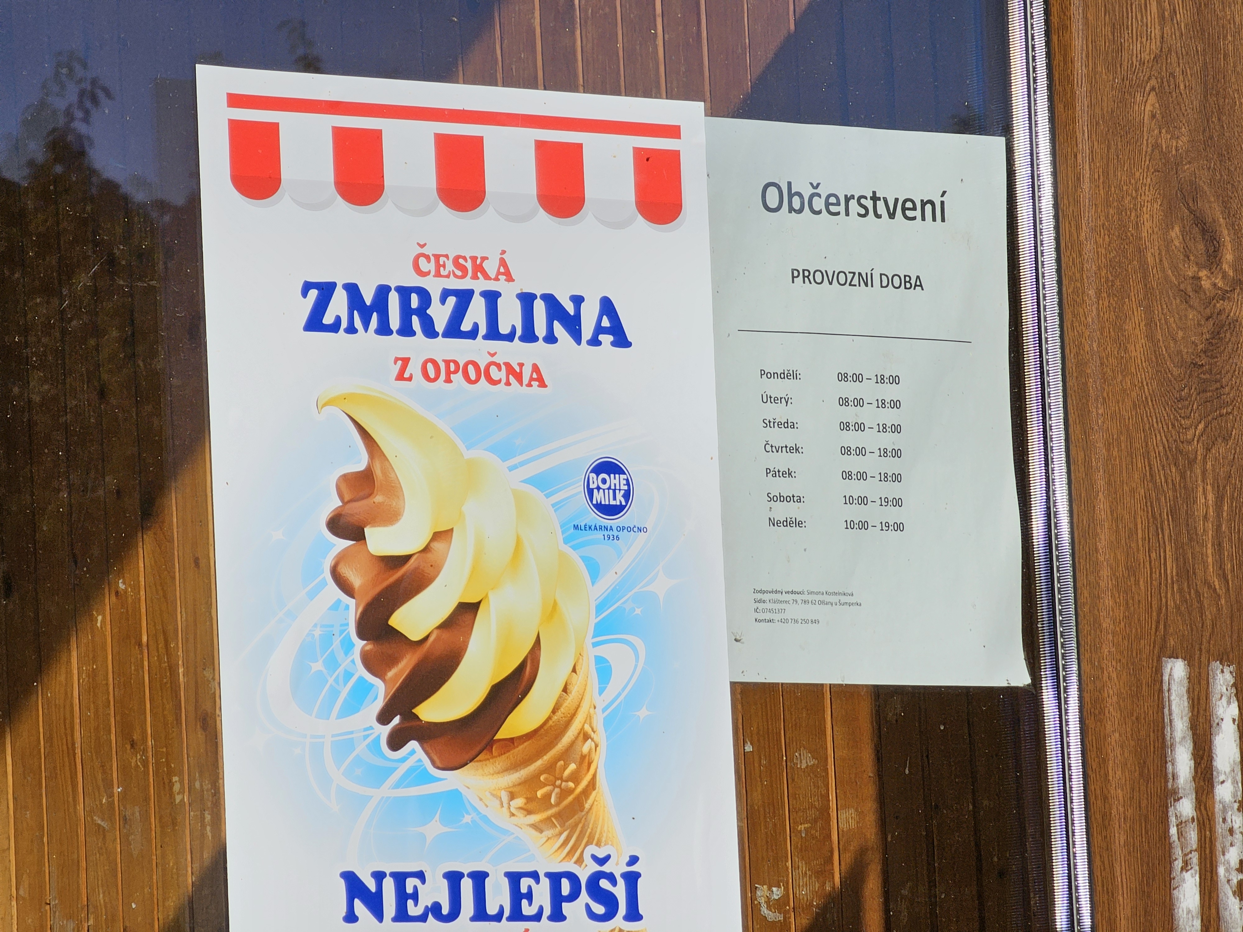 Točená zmrzlina Klášterec foto 2