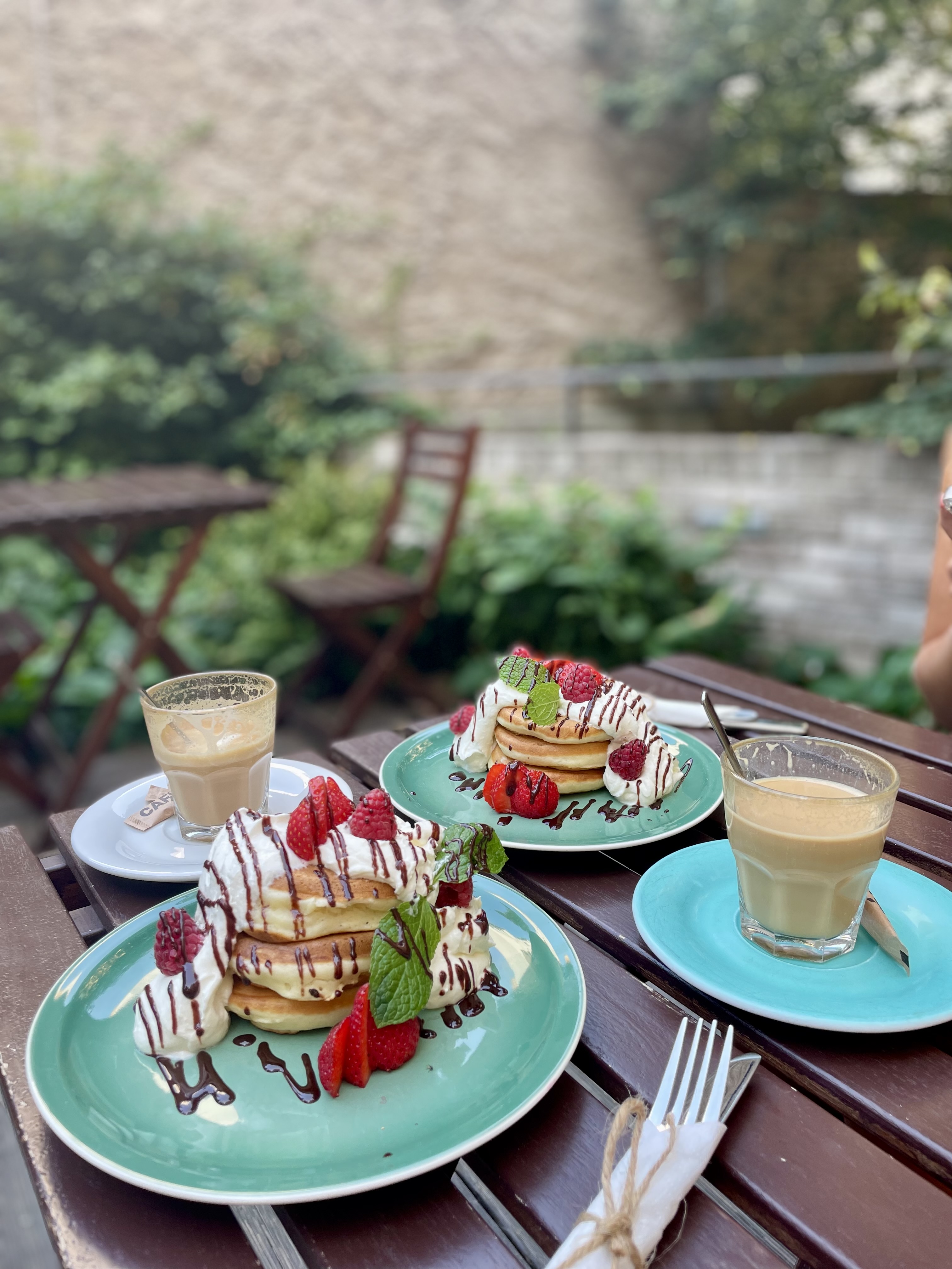 Café v zahradě foto 4