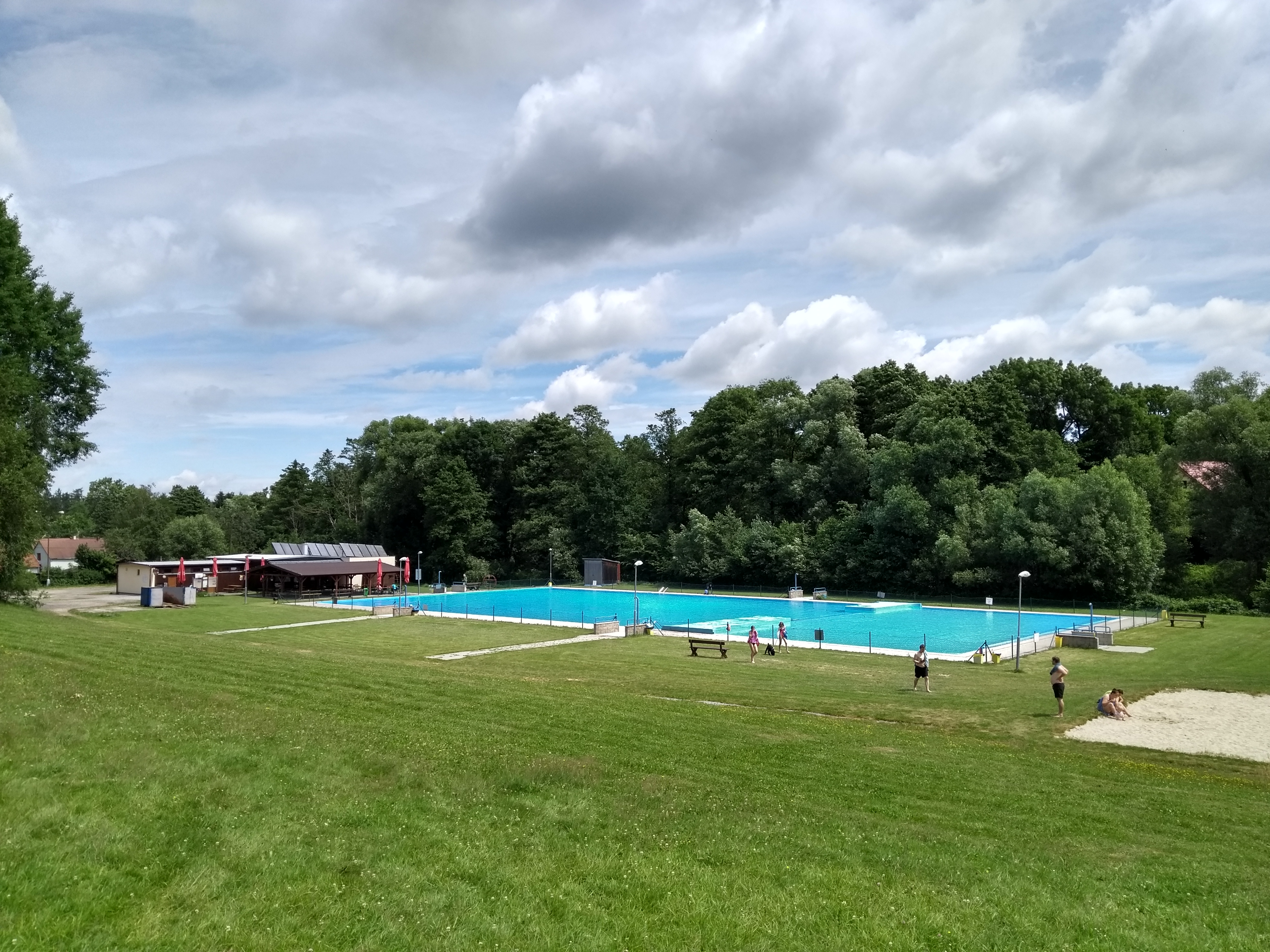 Nabíjecí stanice Koupaliště Horní Stropnice foto 4