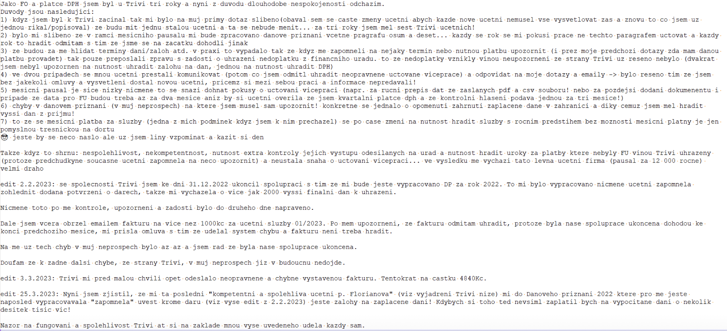 Trivi účetnictví foto 5