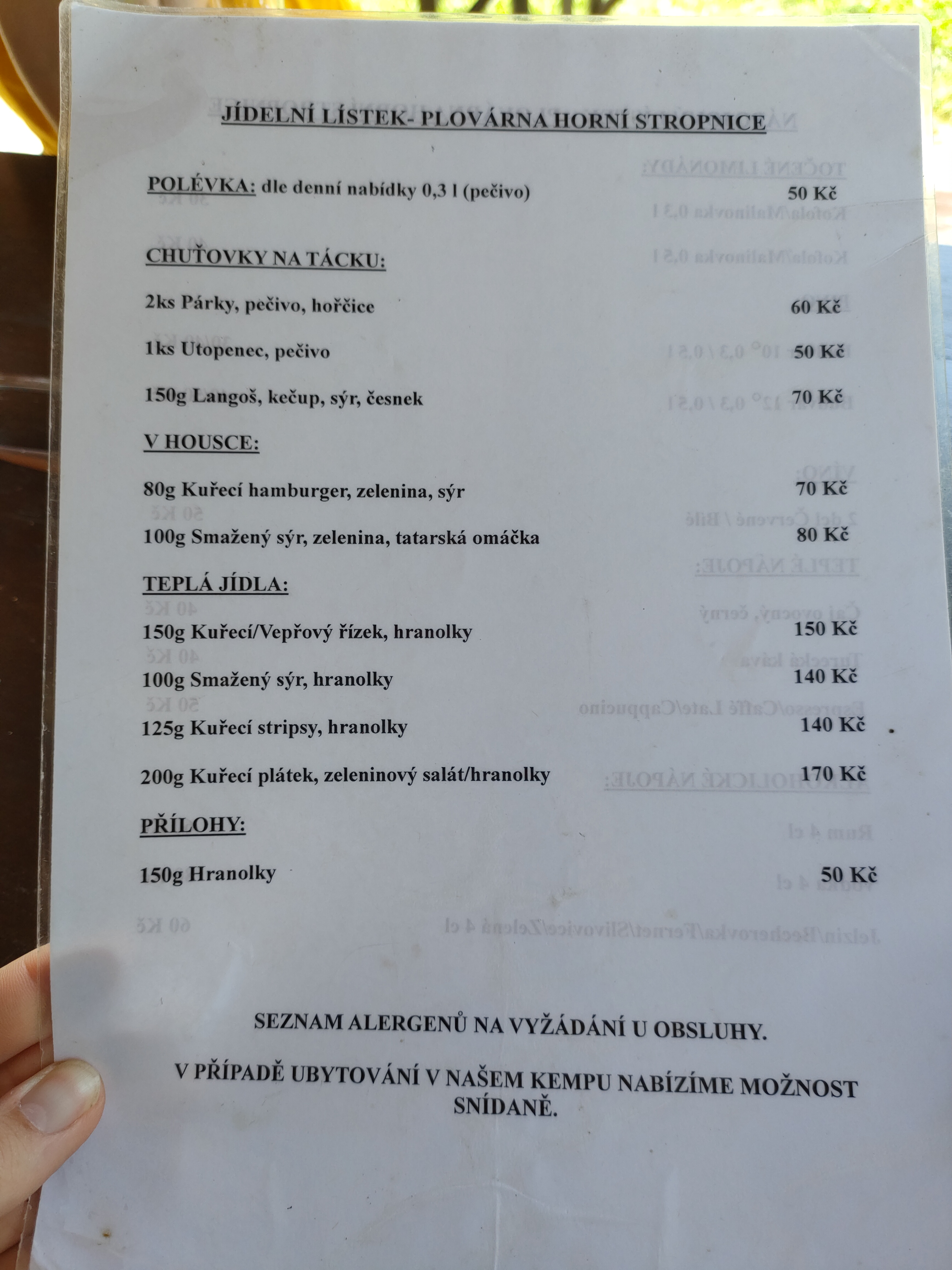 Občerstvení koupaliště Horní Stropnice foto 4