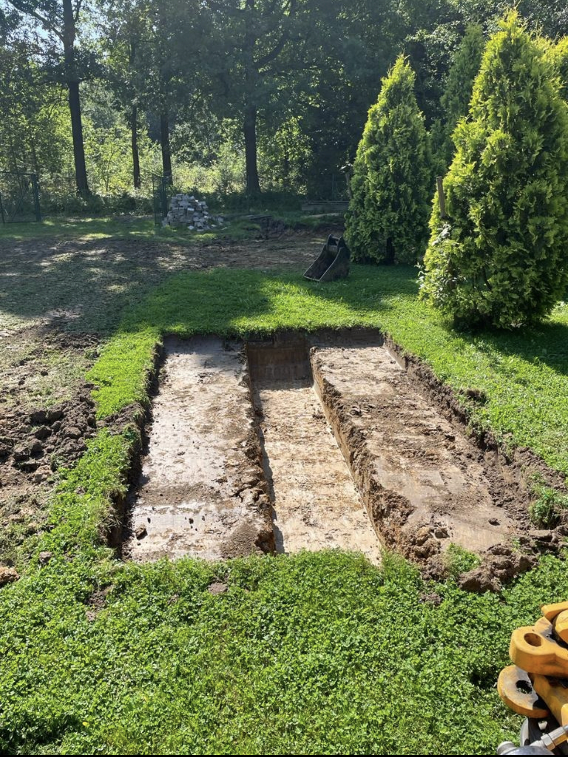 Jan Uhlíř, zemní a výkopové práce bagrem foto 6