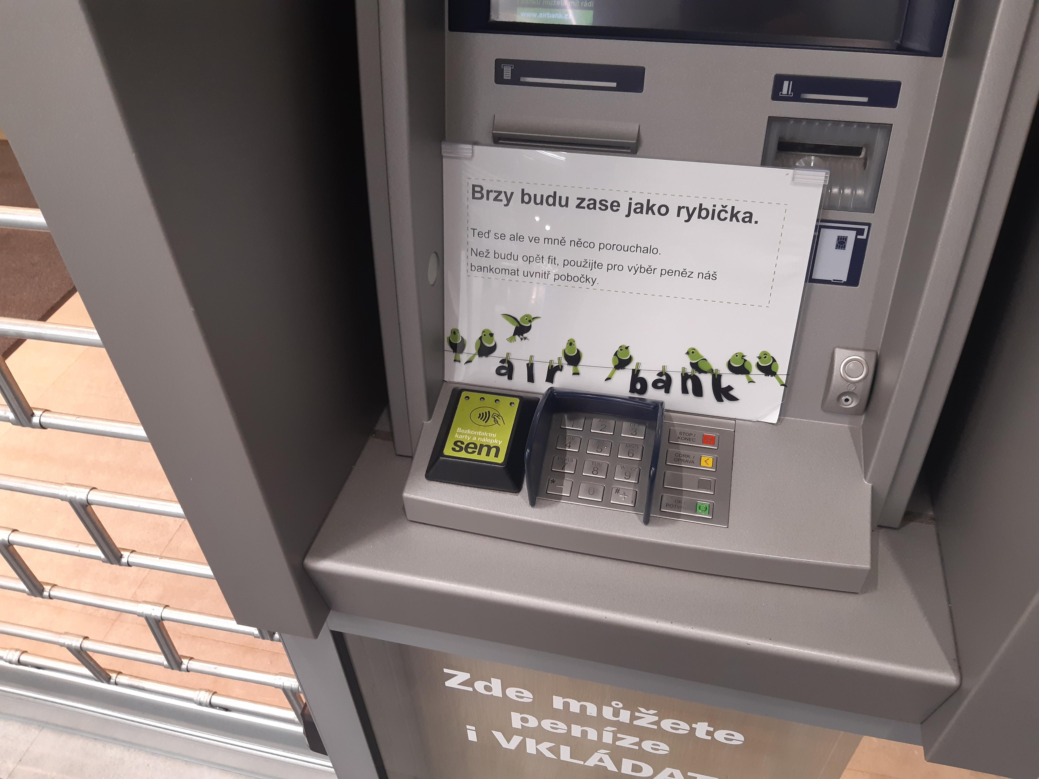 Bankomat Air Bank foto 2
