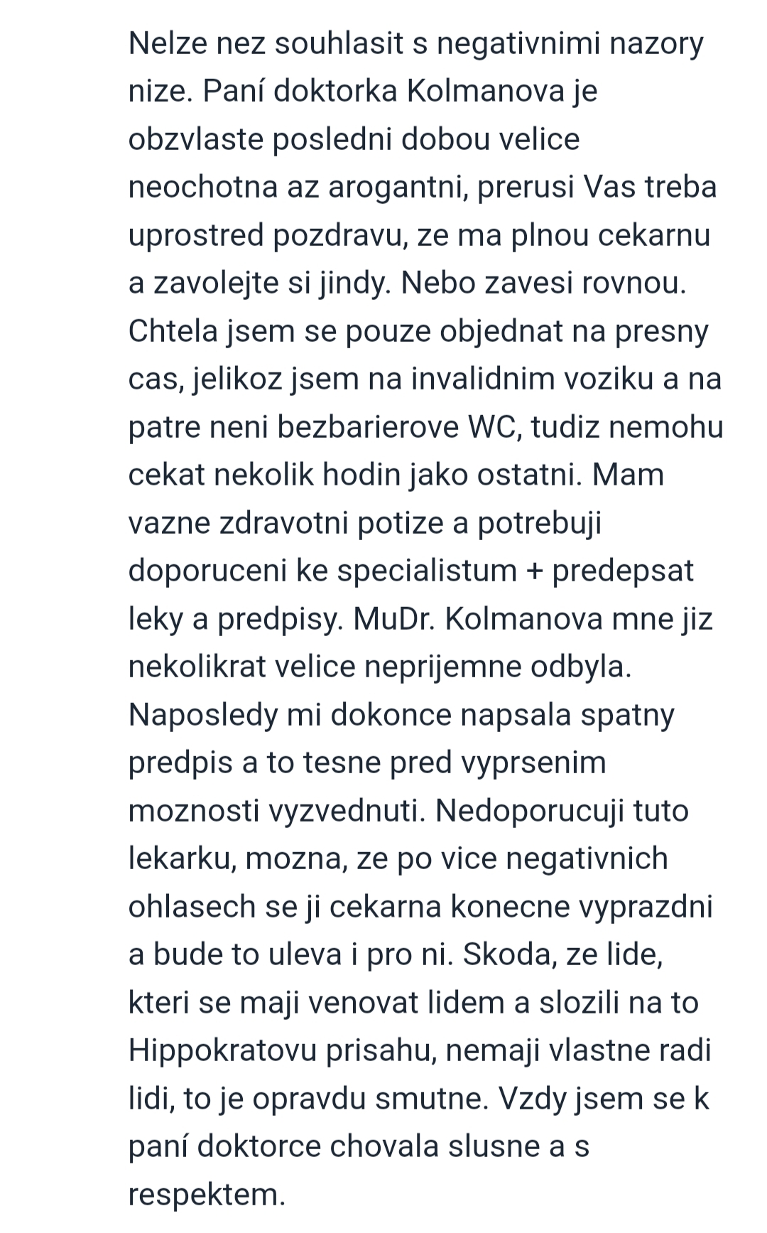 MUDr. Ivana KOLMANOVÁ foto 3
