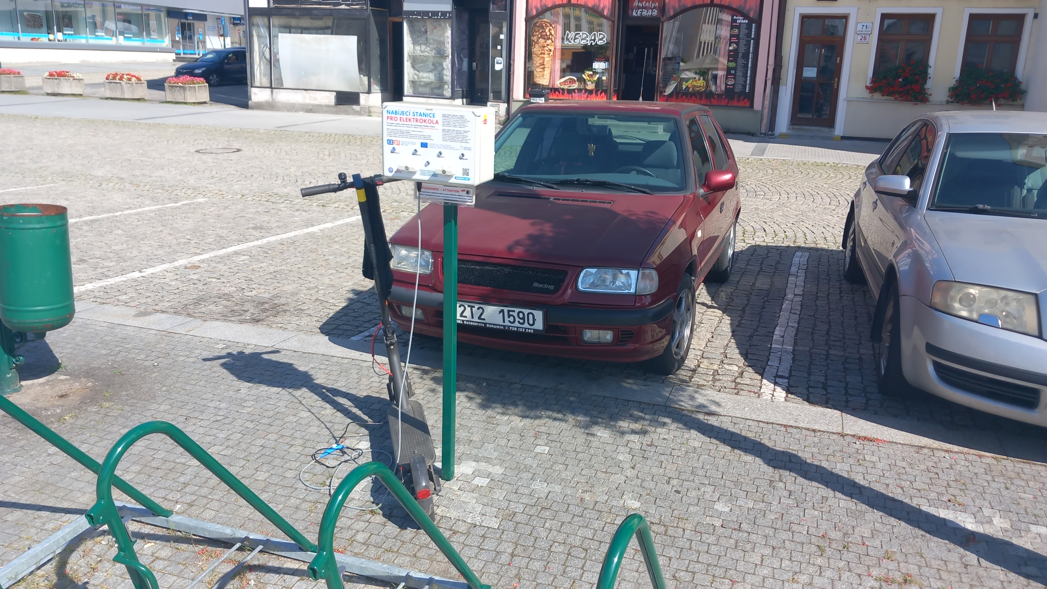 Nabíjecí stanice Městské informační centrum Karviná foto 6