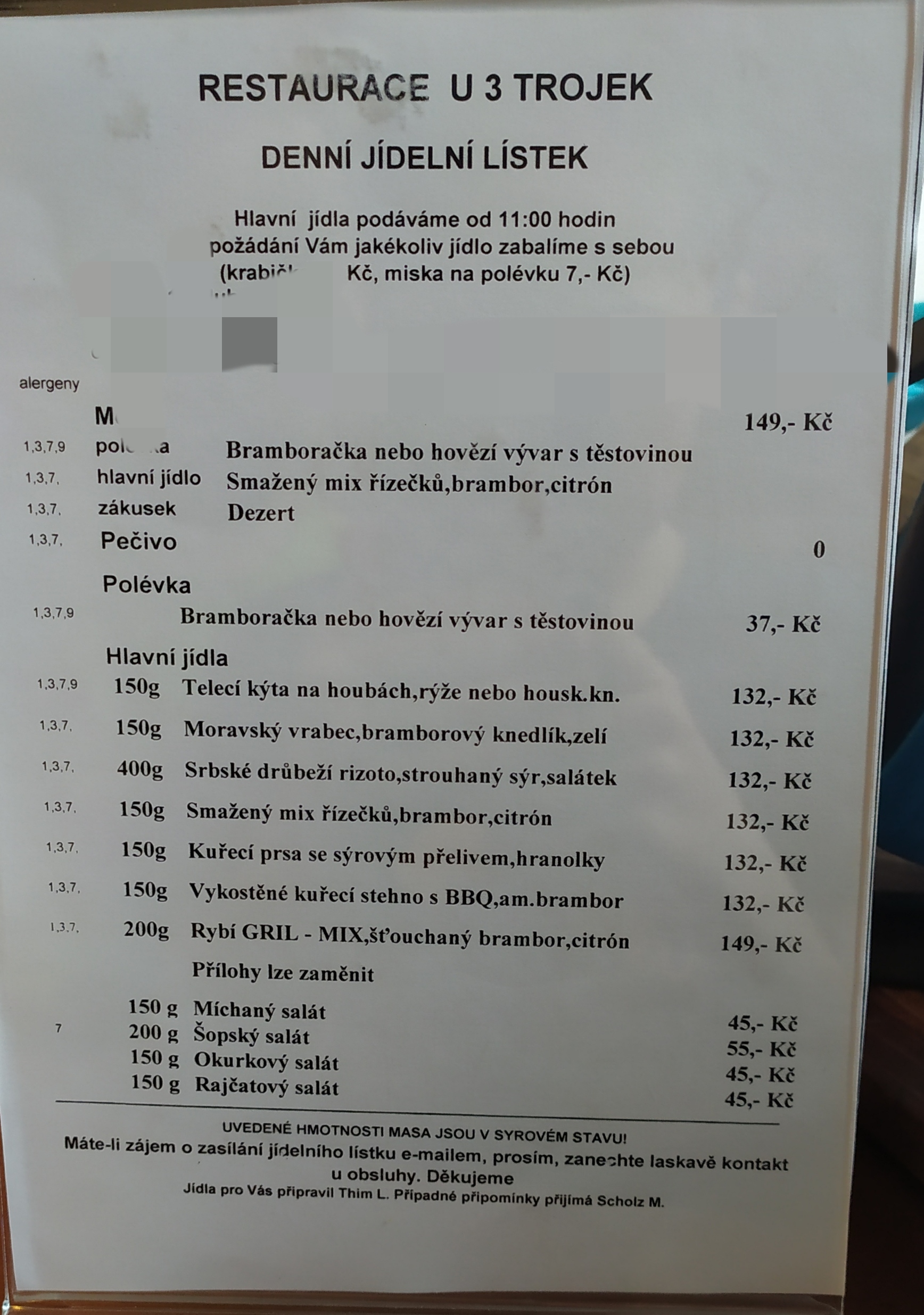 Restaurace U 3 trojek foto 6