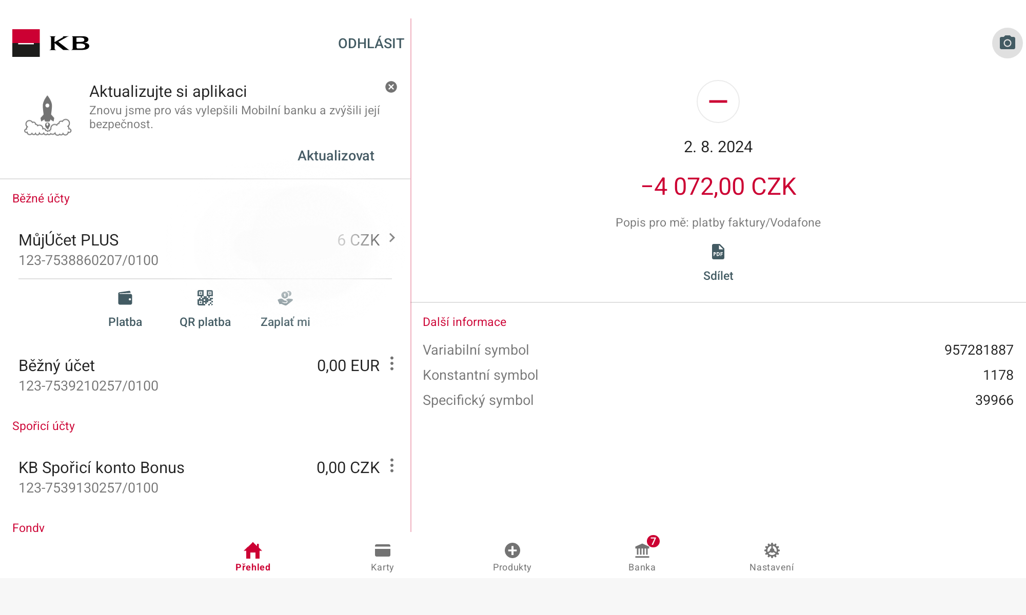 Vodafone samoobsluha foto 2