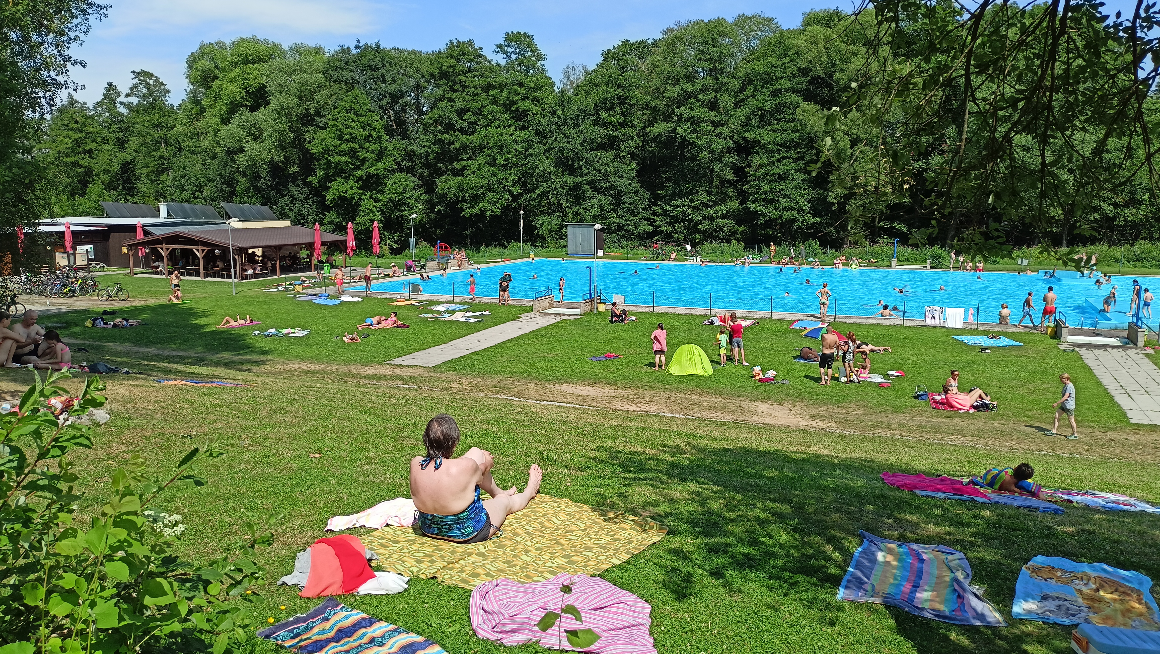 Nabíjecí stanice Koupaliště Horní Stropnice foto 3