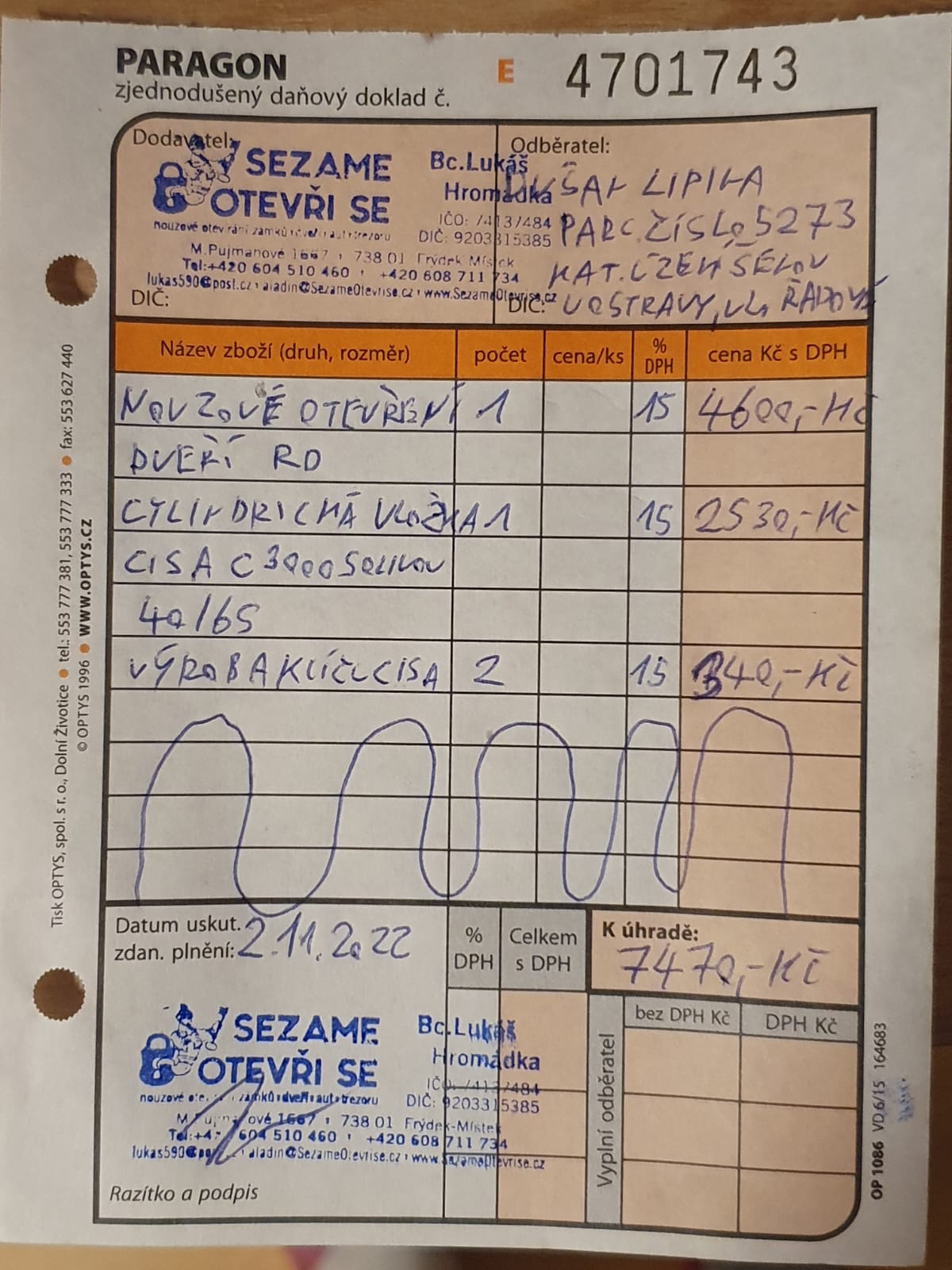 Zámkařství Hromádka - Sezame otevři se foto 4