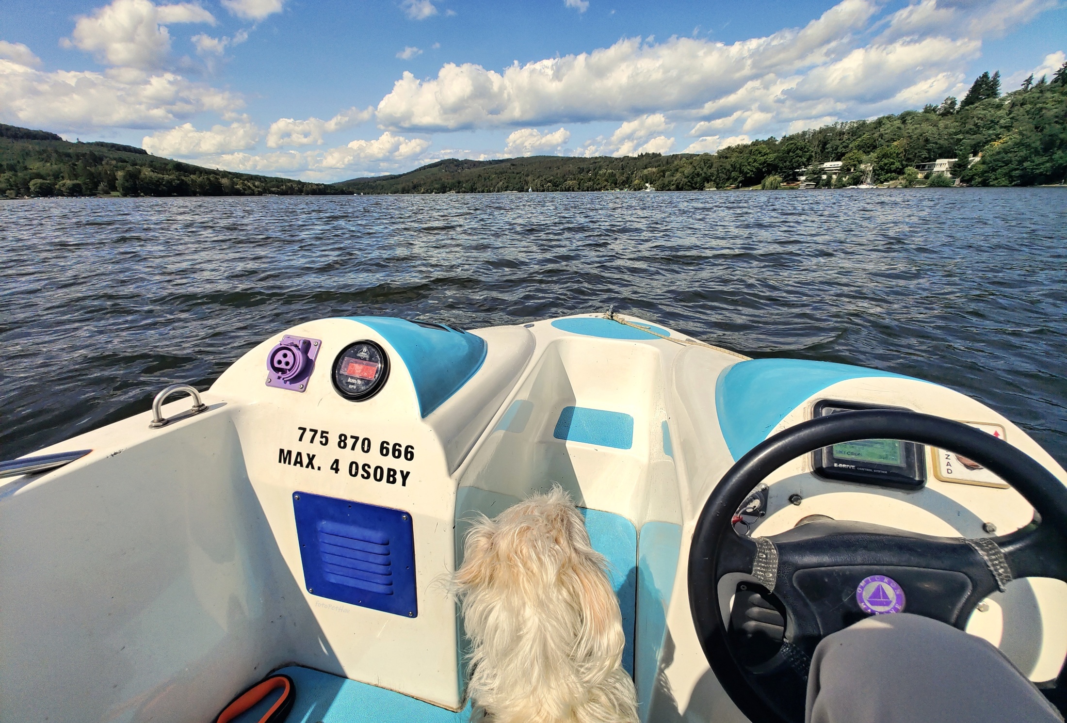 Půjčovna elektro lodiček Nafleku foto 5