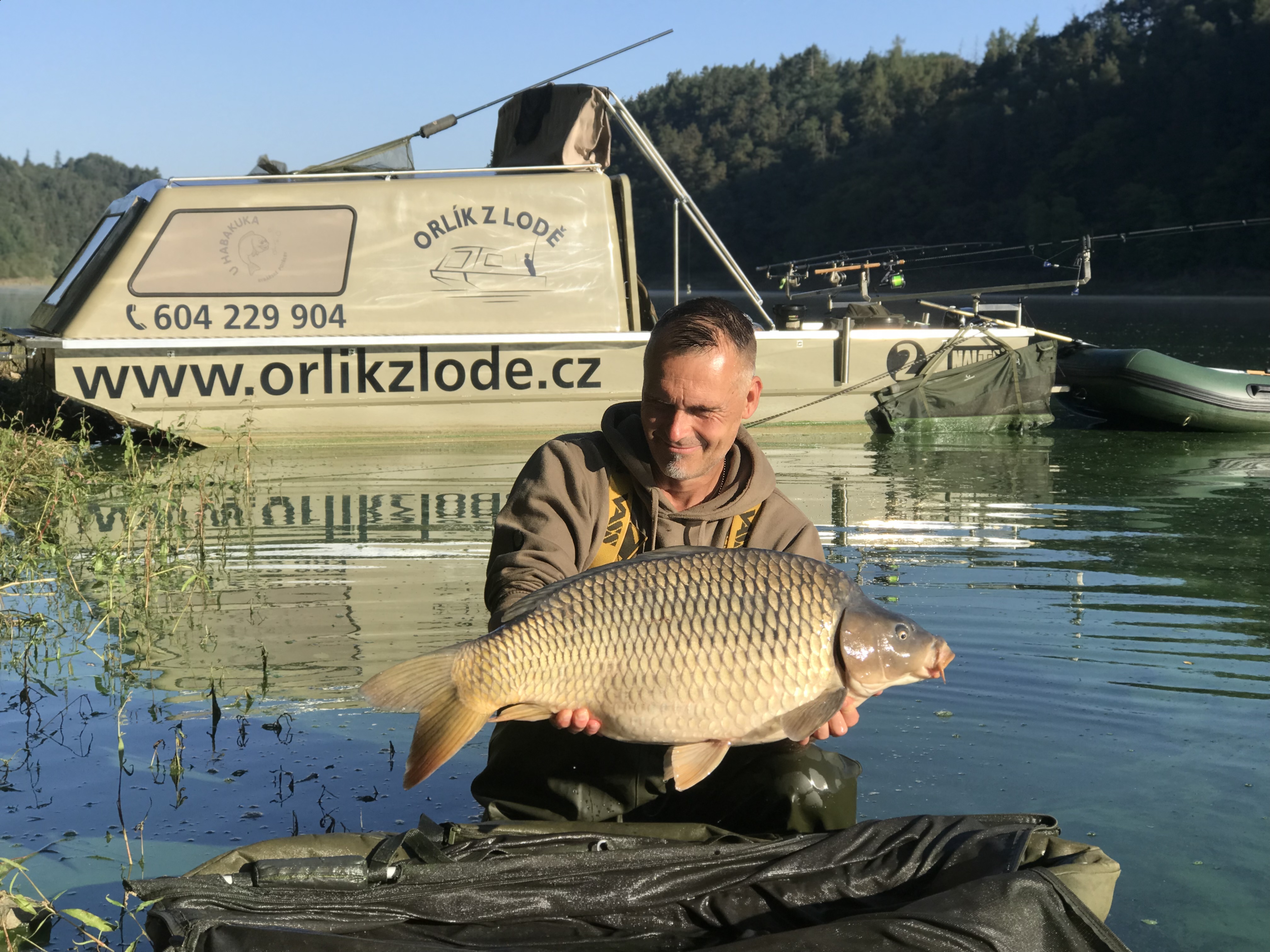 Orlík z lodě foto 6