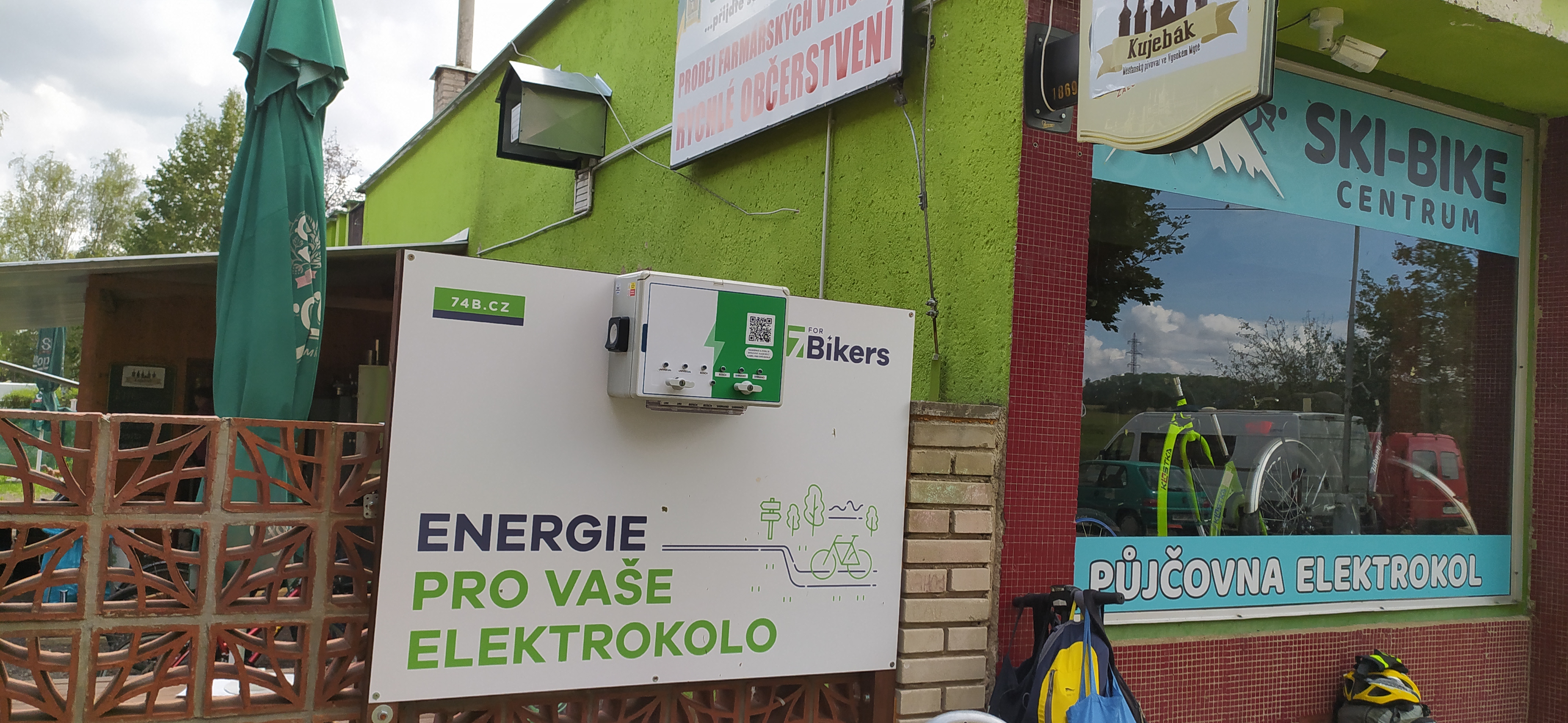 Nabíjecí stanice Ski-Bike Centrum foto 2