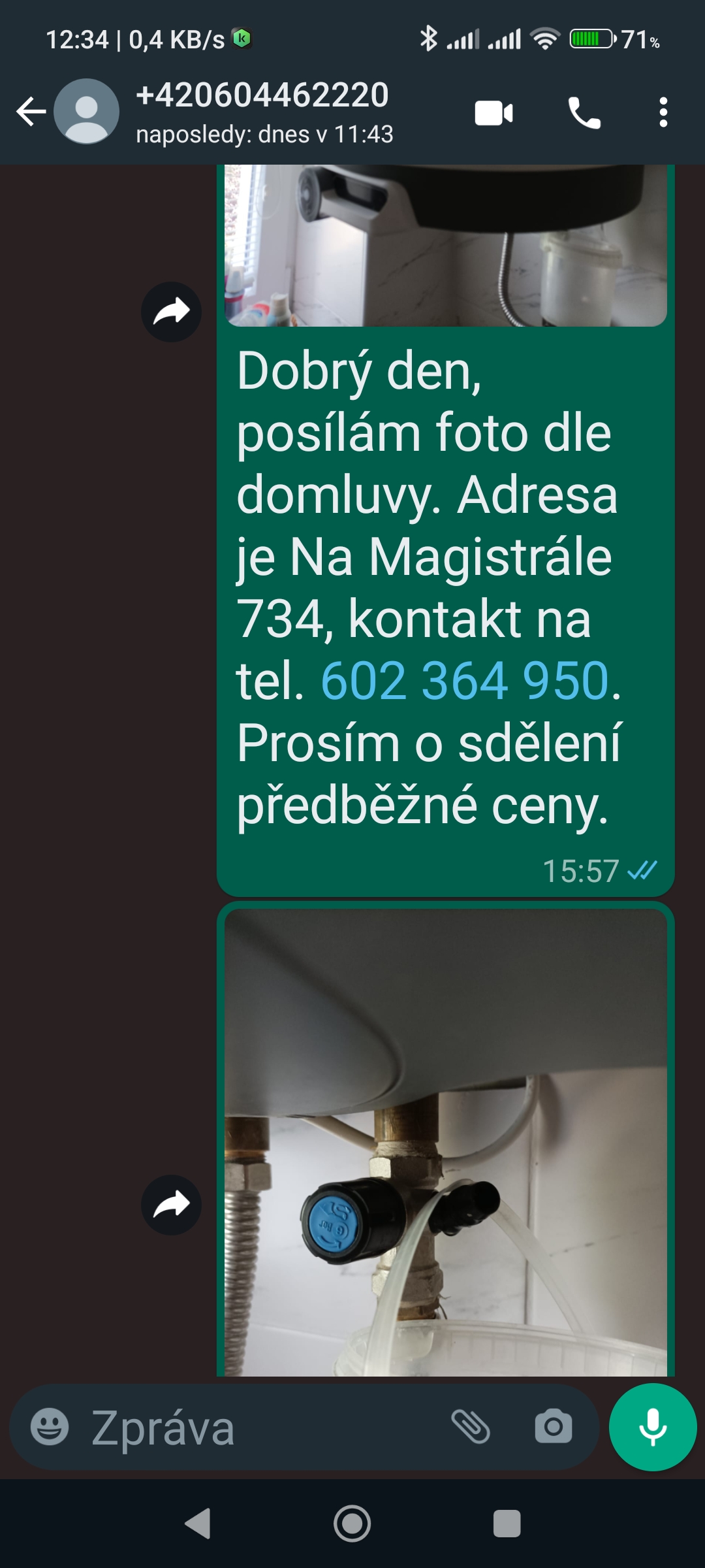 INSTALATÉR HÁJEK PAVEL foto 1