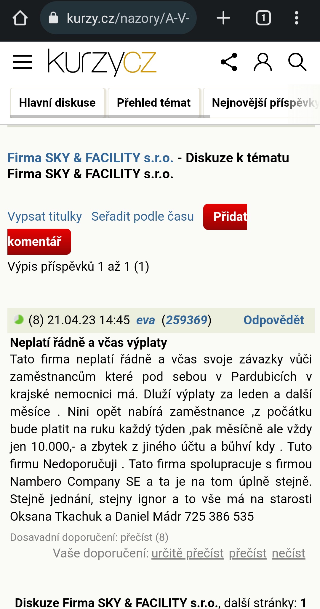 SKY & FACILITY, s.r.o. foto 1