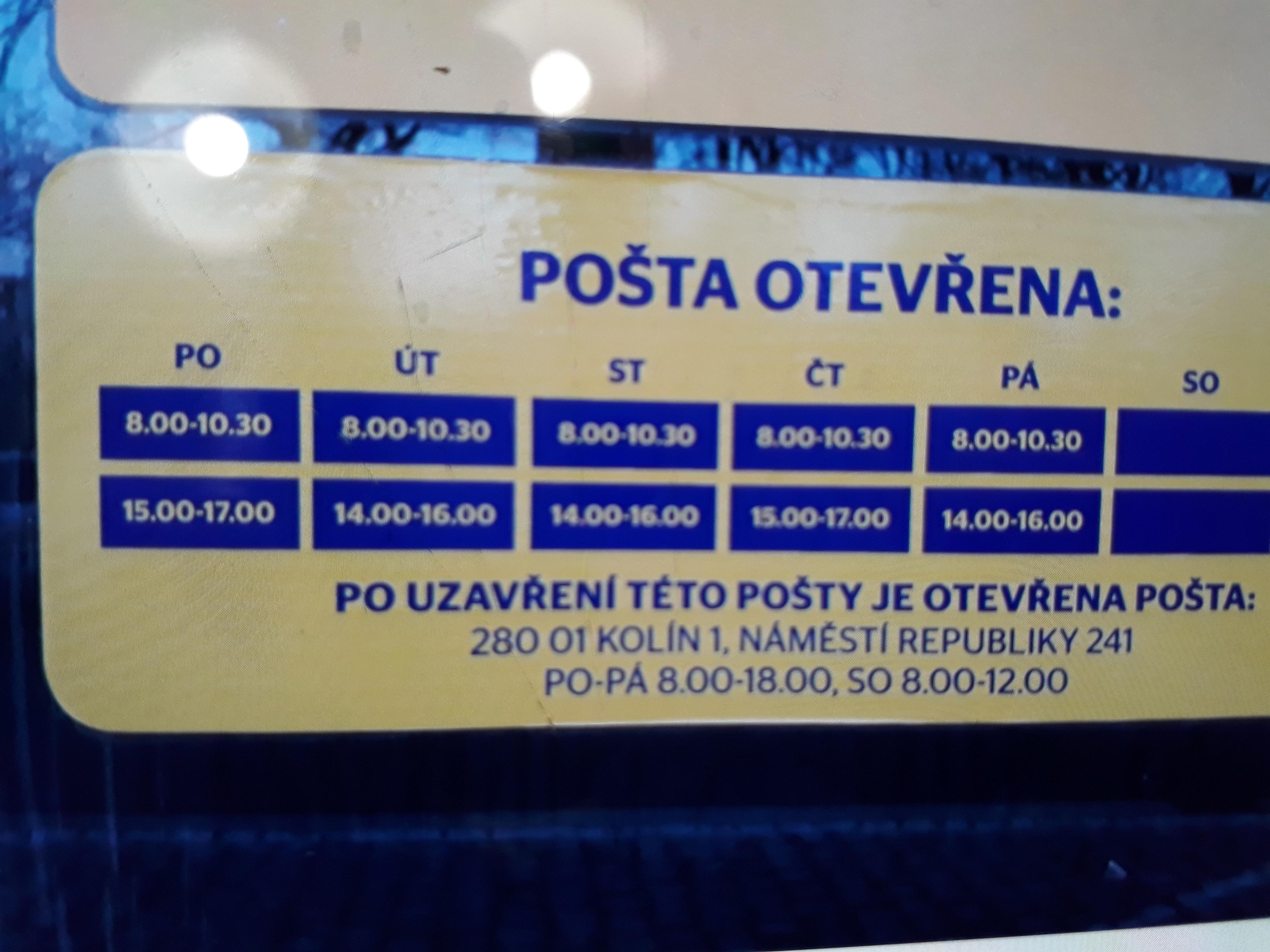 Pošta Bobnice foto 2