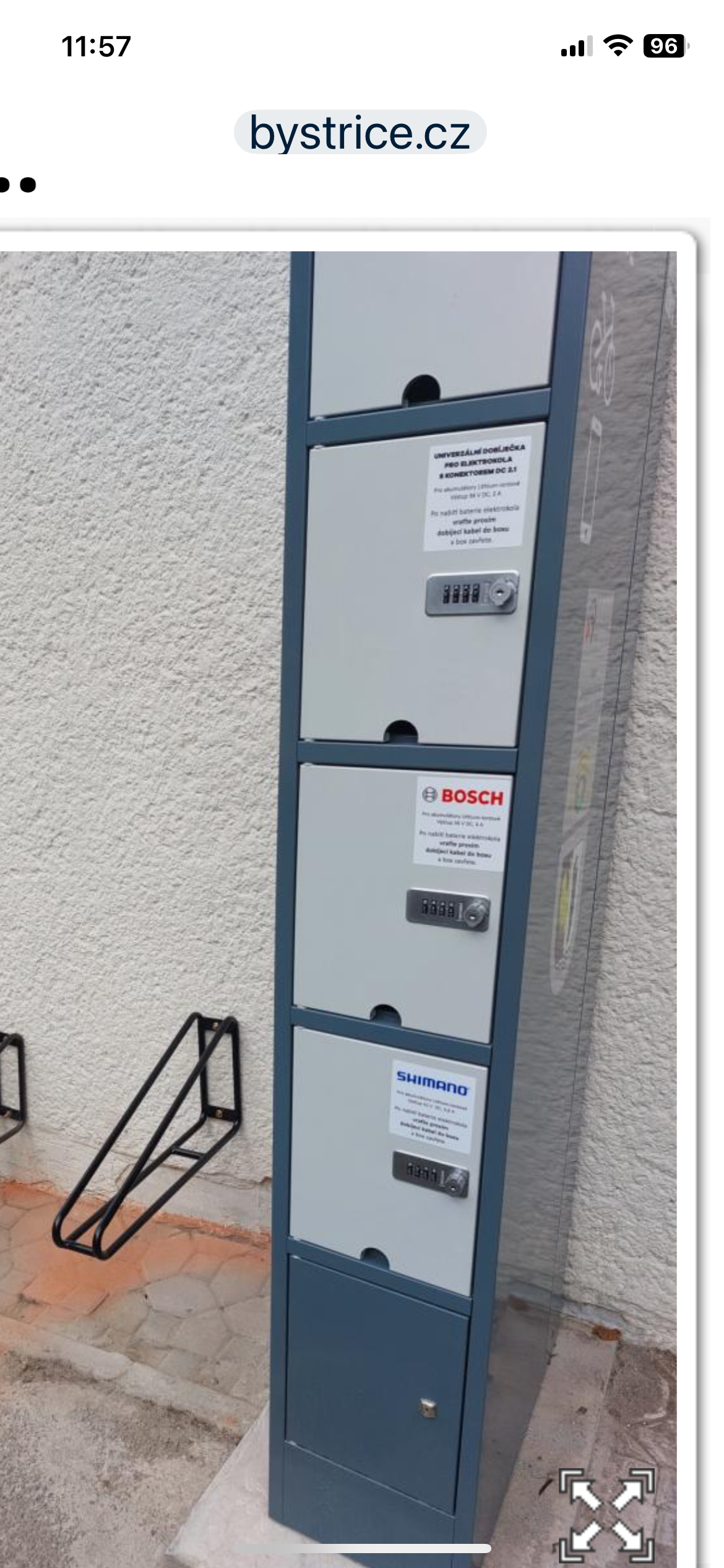Nabíjecí stanice pro elektrokola a mobilní zařízení foto 3