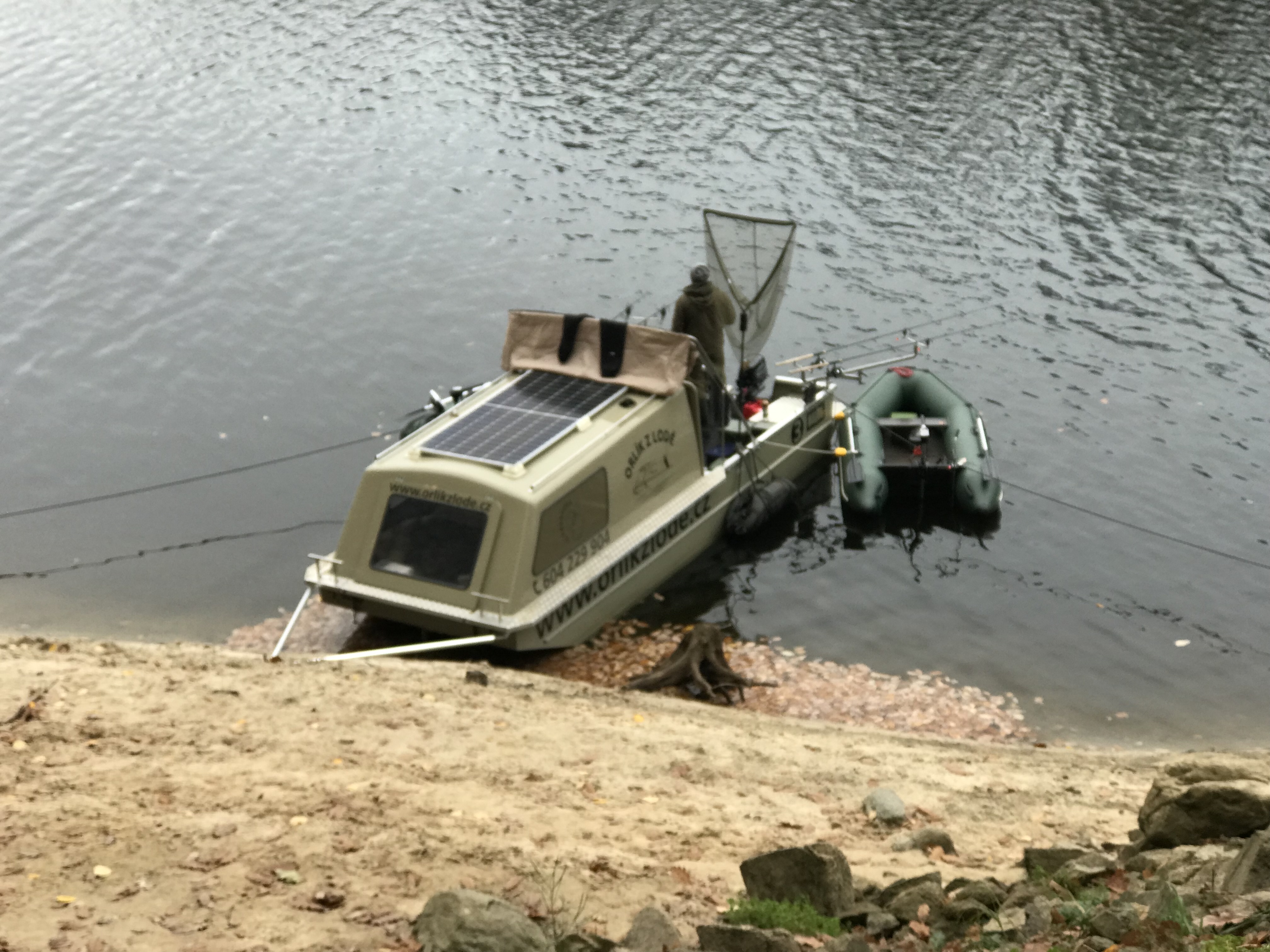 Orlík z lodě foto 2
