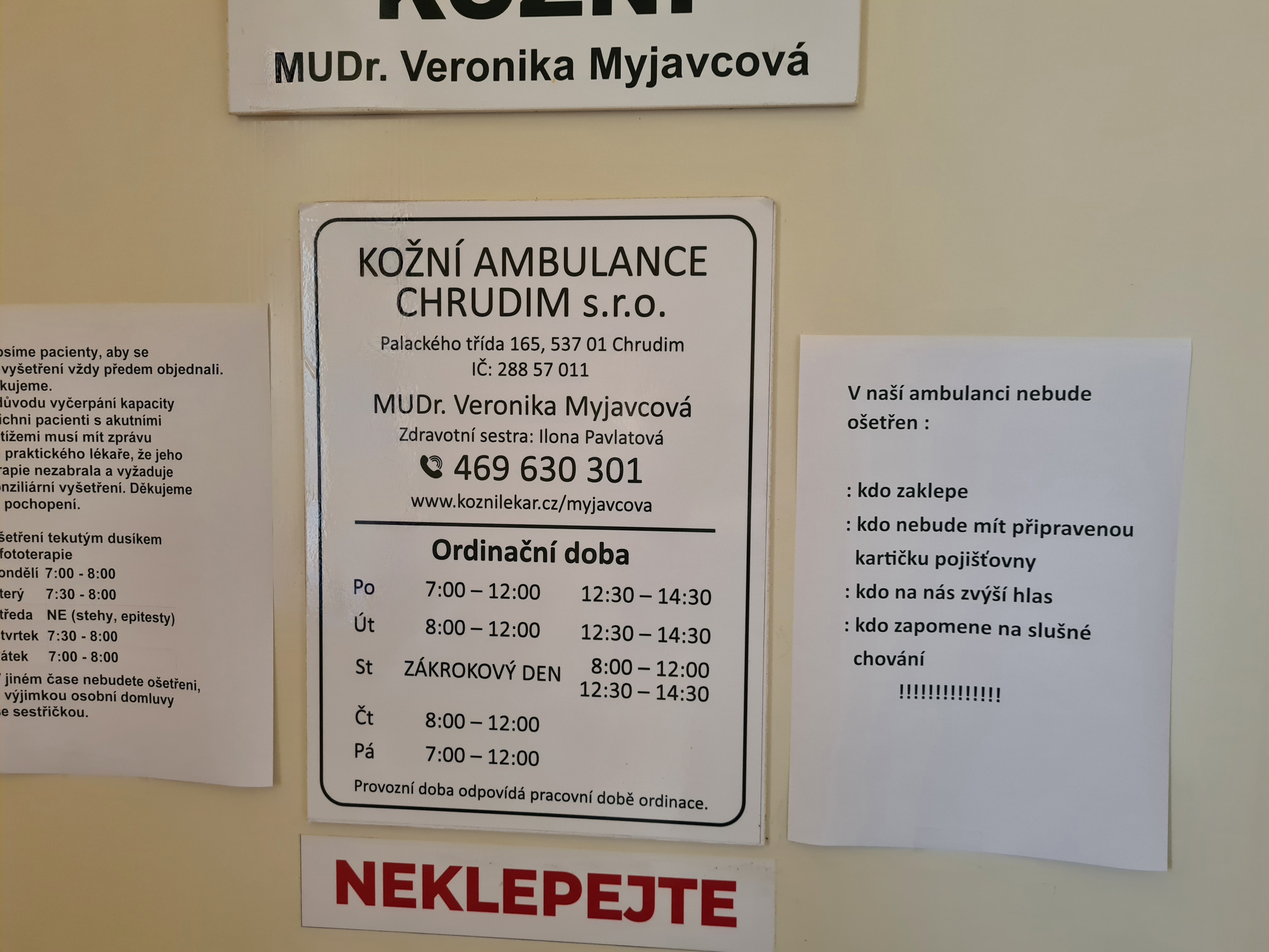 Kožní ambulance Chrudim, s.r.o. foto 1