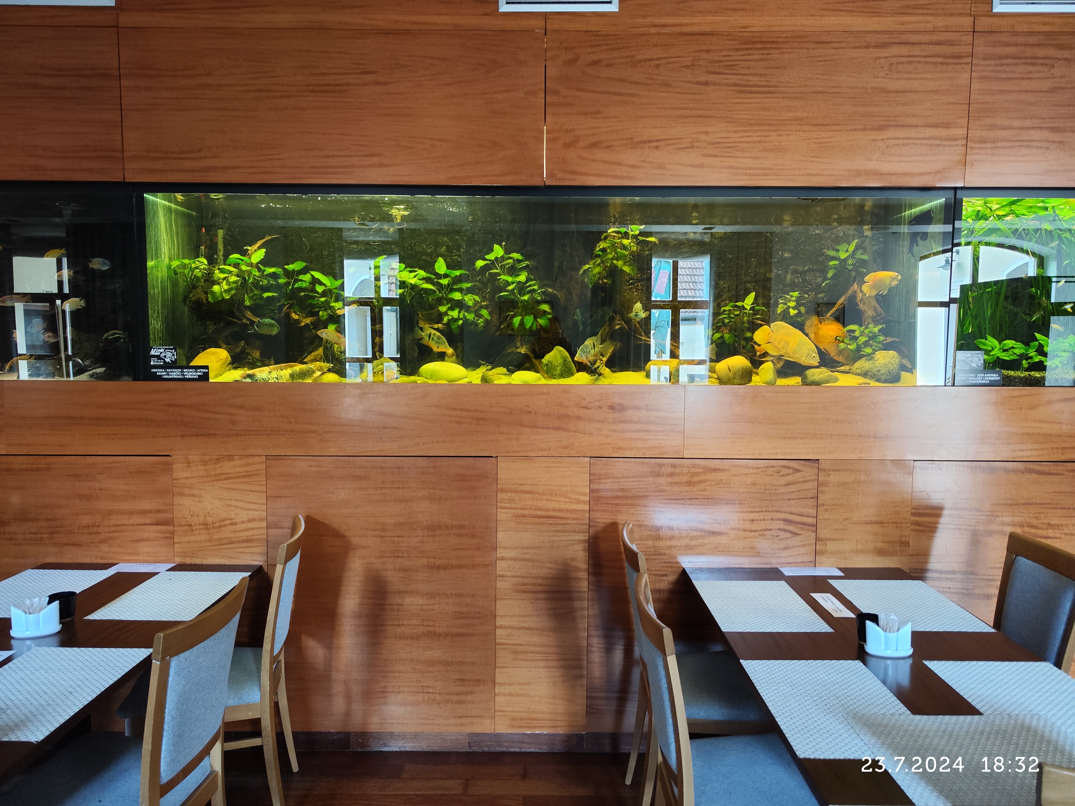 Restaurace Aquarium relax foto 5
