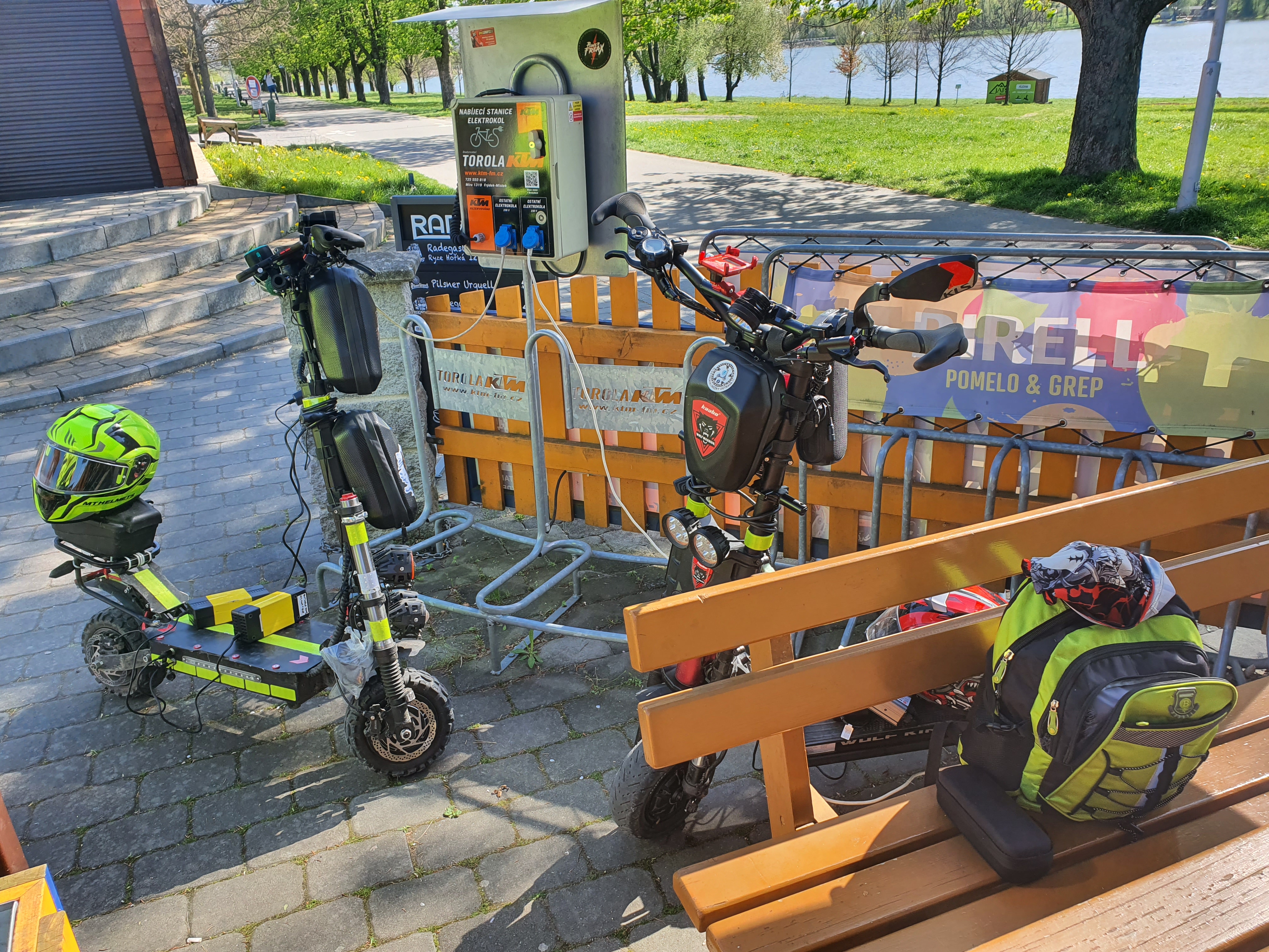 Nabíjecí stanice pro elektrokola TOROLA foto 5