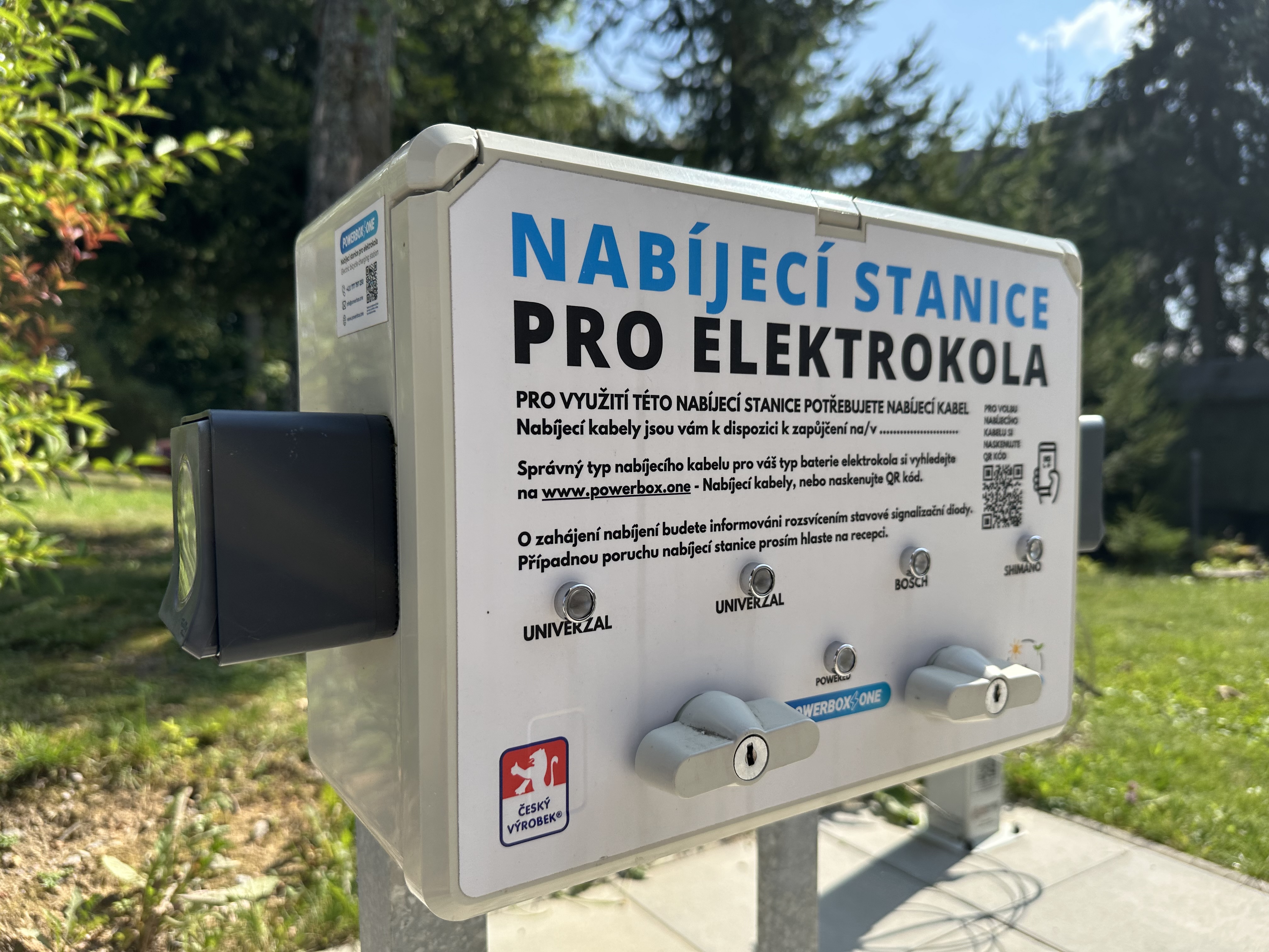 Nabíjecí stanice Návštěvnické centrum Králického Sněžníku foto 2