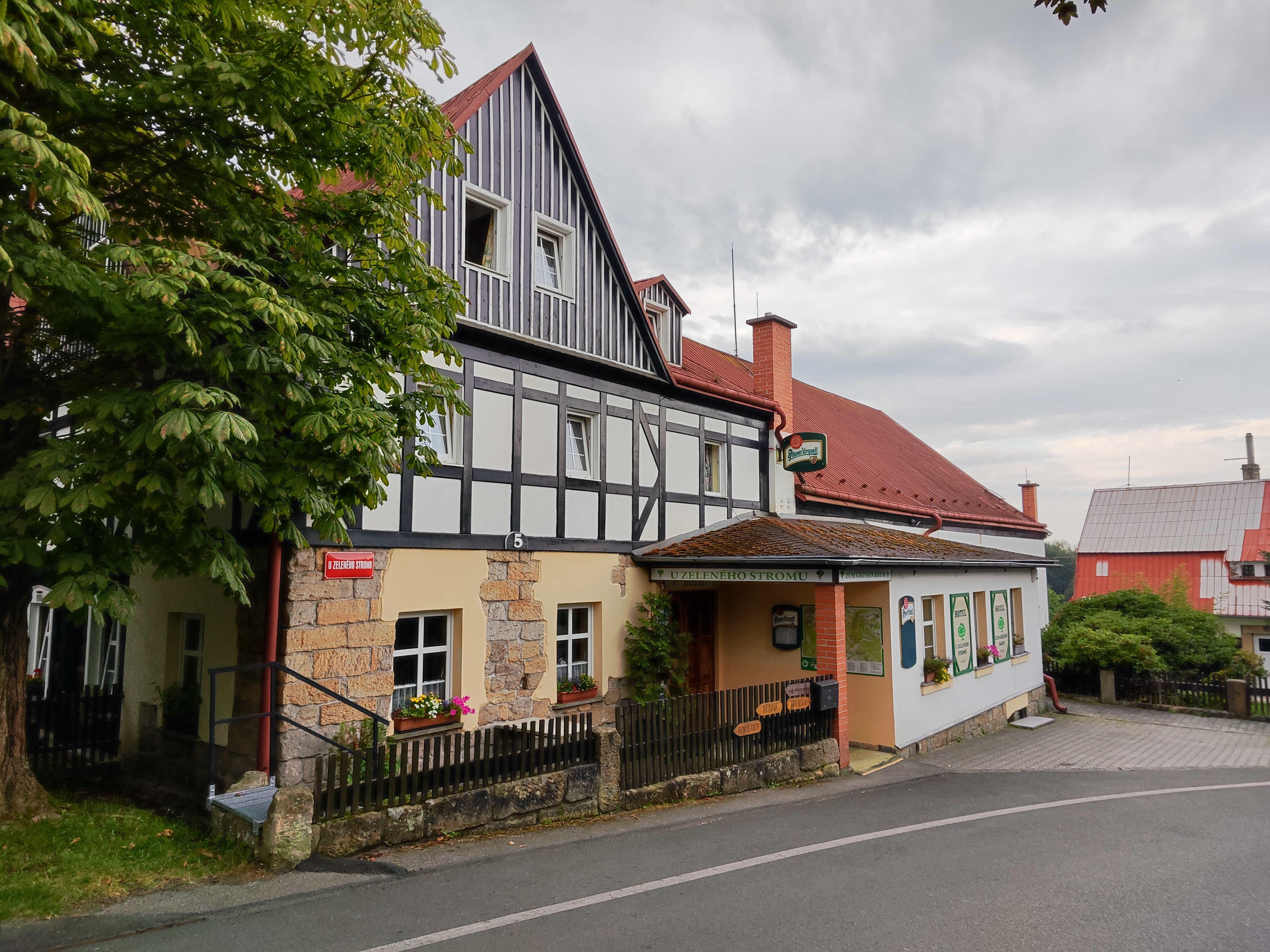Hotel U Zeleného stromu v Janově nad Hřenskem foto 2