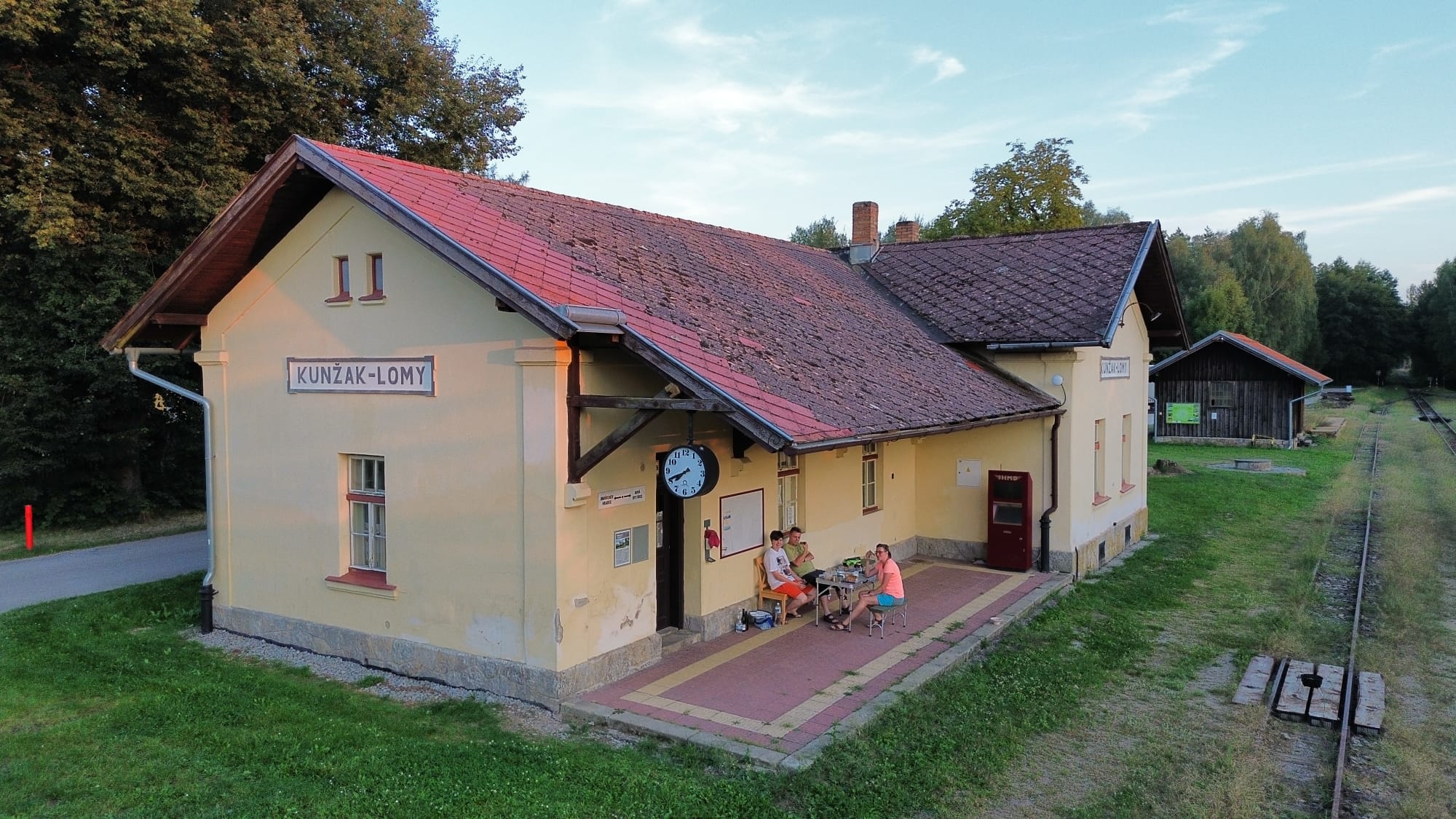 Ubytování na nádraží - Kunžak-Lomy foto 2