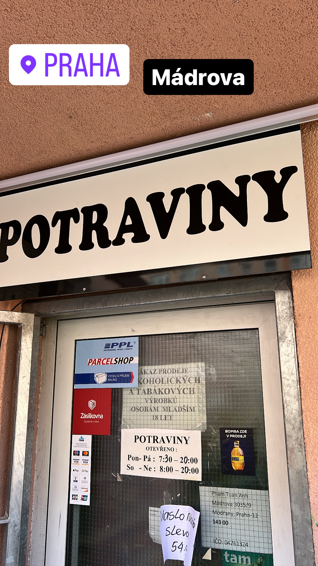 Potraviny Mádrova foto 2