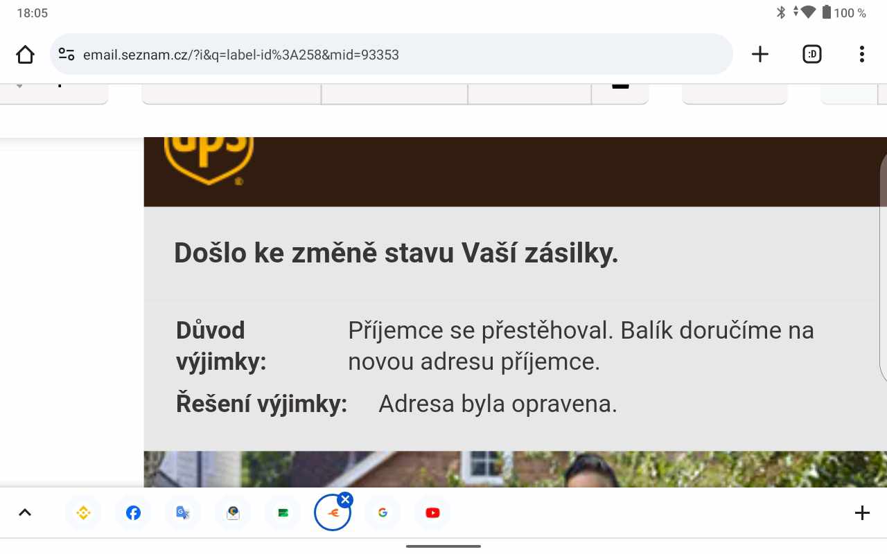 UPS - United Parcel Service Czech Republic s.r.o. foto 1