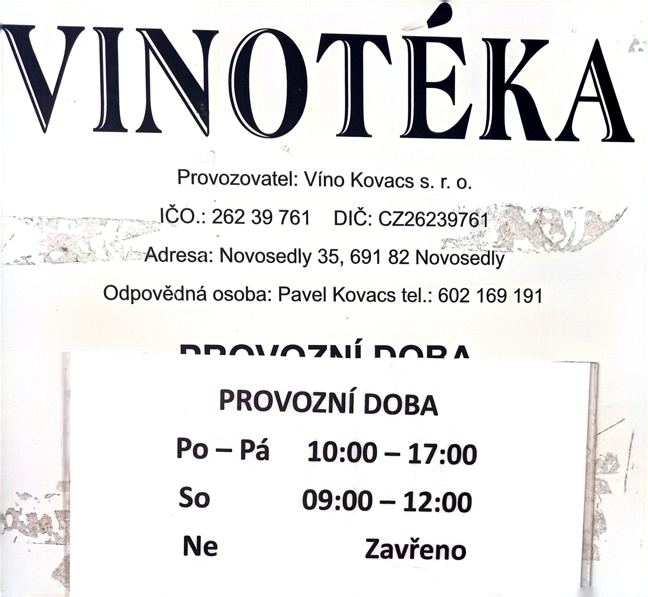 Vinotéka Kovacs foto 2