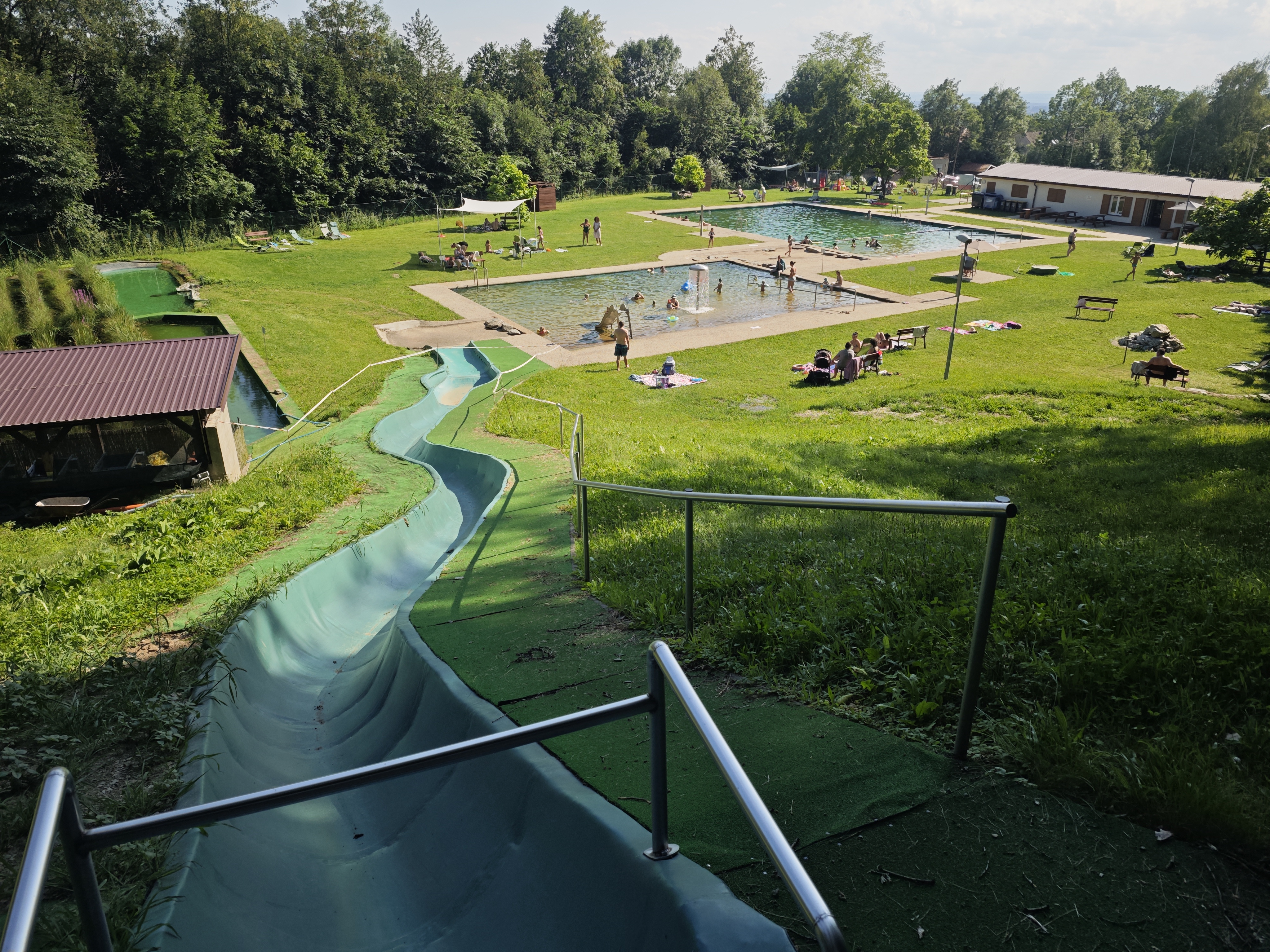 Koupaliště Paseka - přírodní biotop foto 4