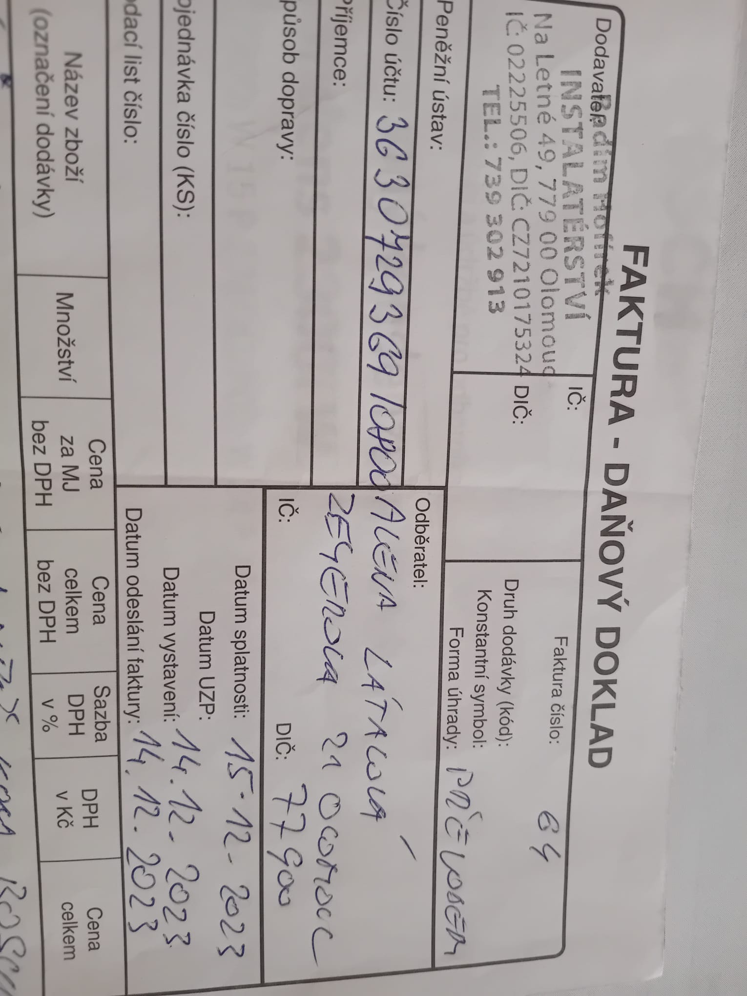 Instalatérství Hofírek foto 1
