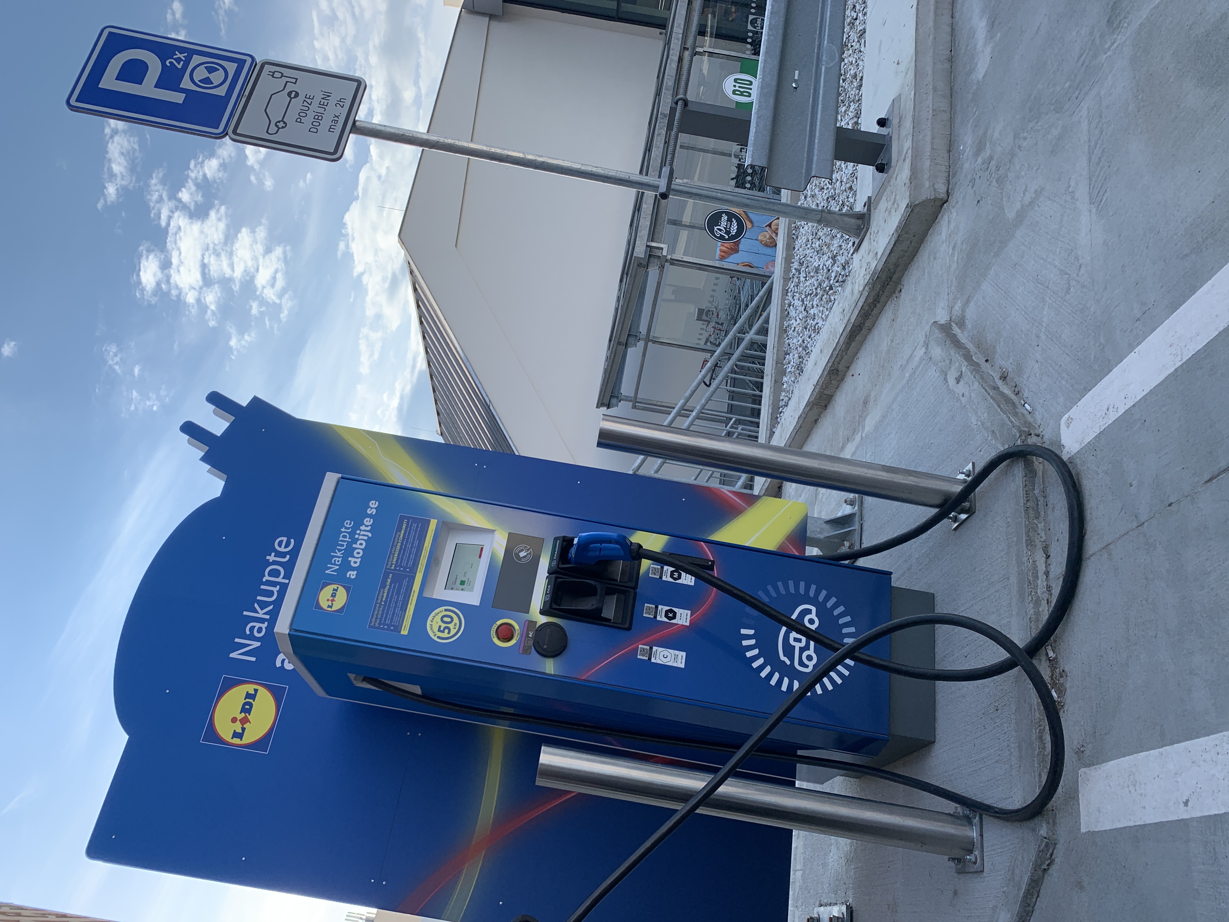 Nabíjecí stanice Lidl foto 5