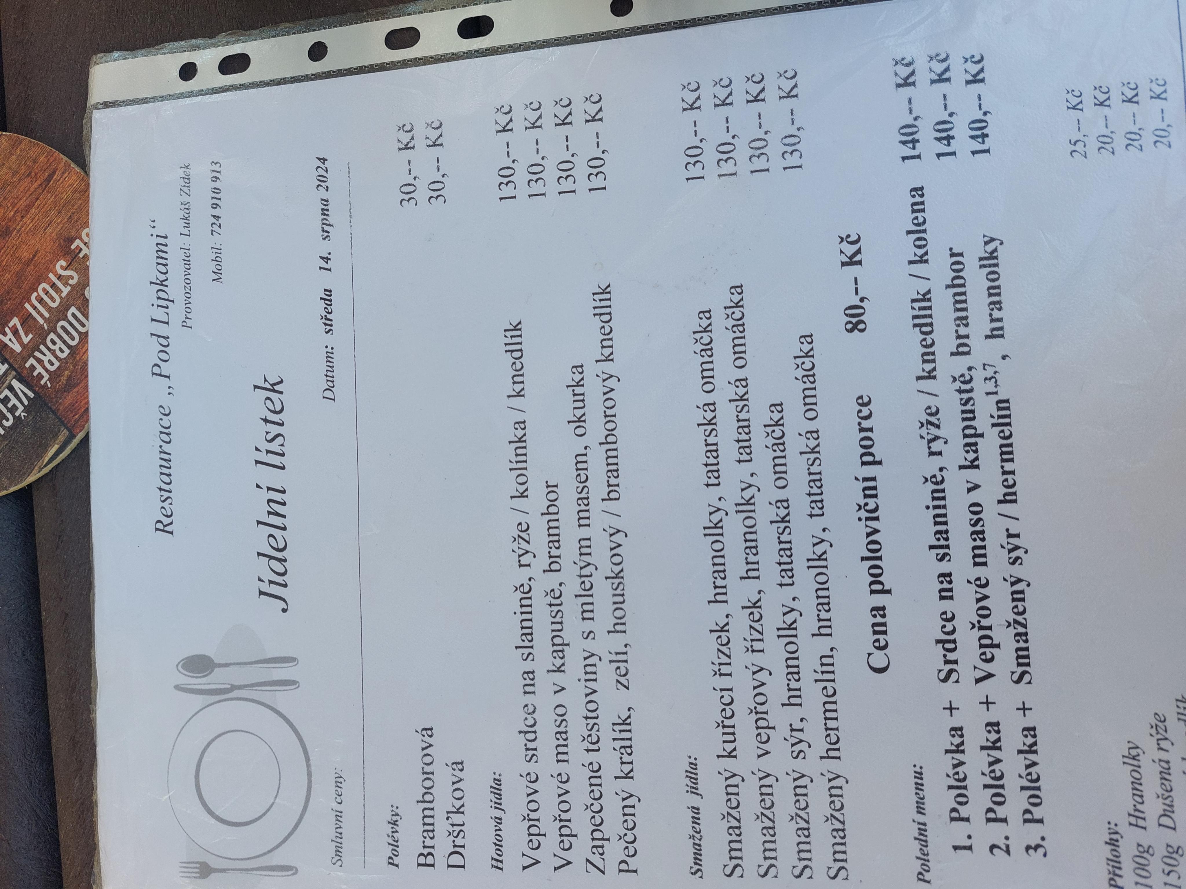 Restaurace Pod Lipkami foto 5