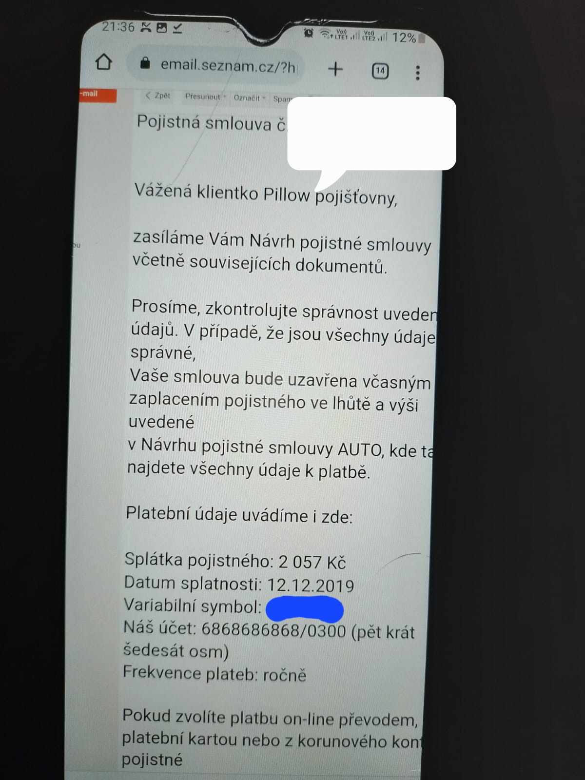 Pillow pojišťovna foto 5