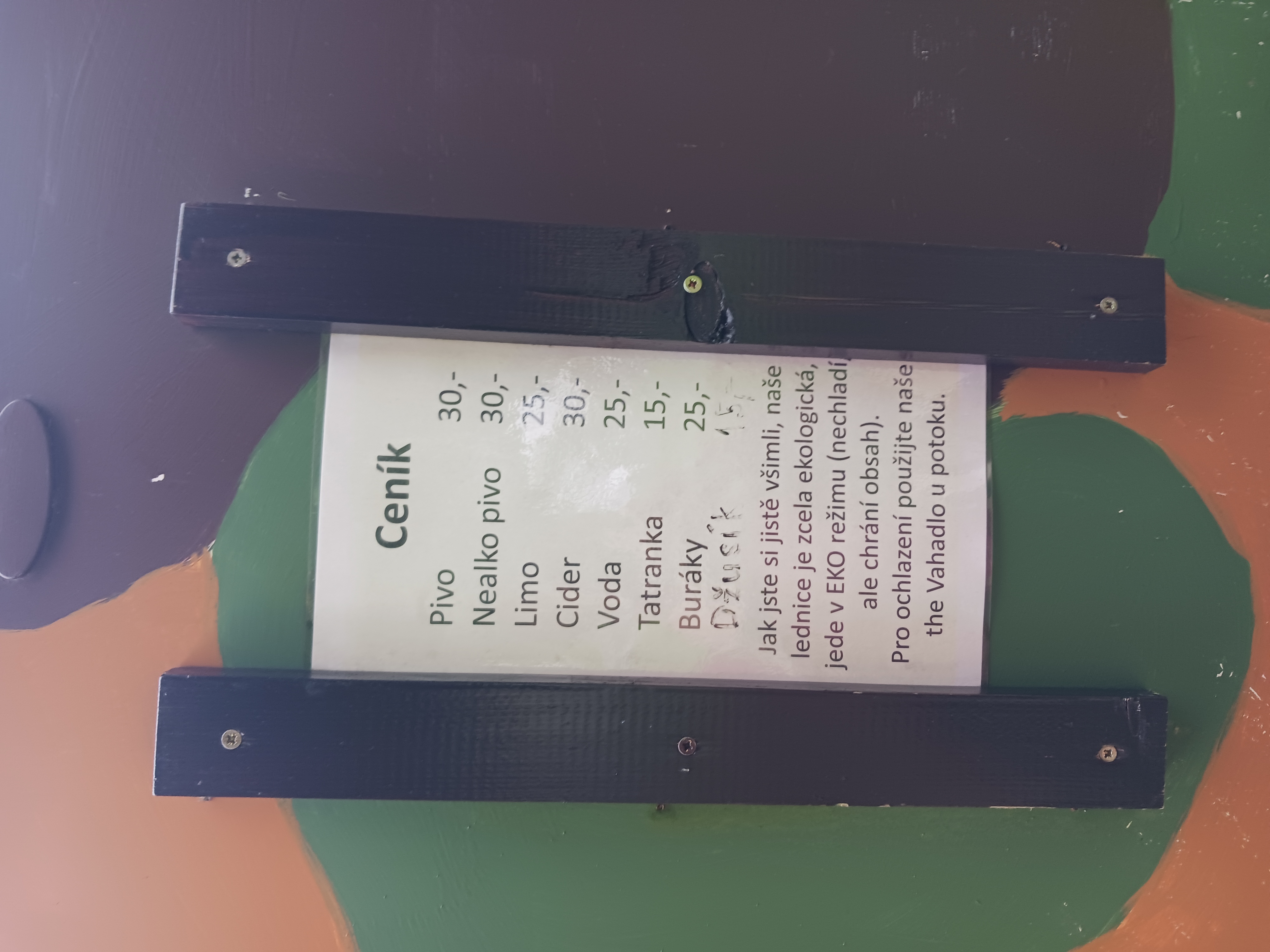 Samoobslužný bar u Šklebejštěte Orlickohorského foto 2