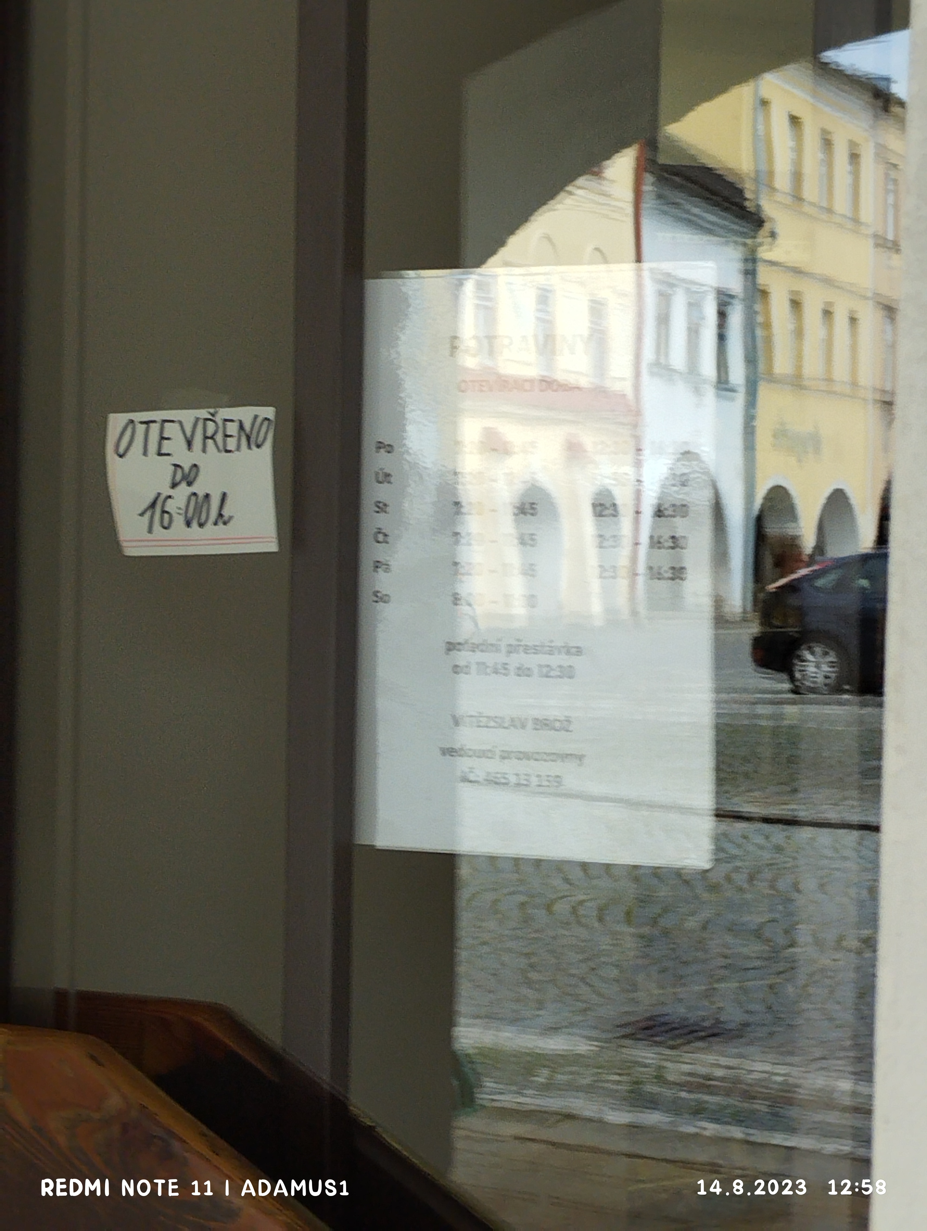 Papírnictví, potraviny Vítězslav Brož foto 2