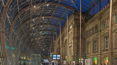 Strasbourg train station ( Gare de Strasbourg ), exterior, Strasbourg