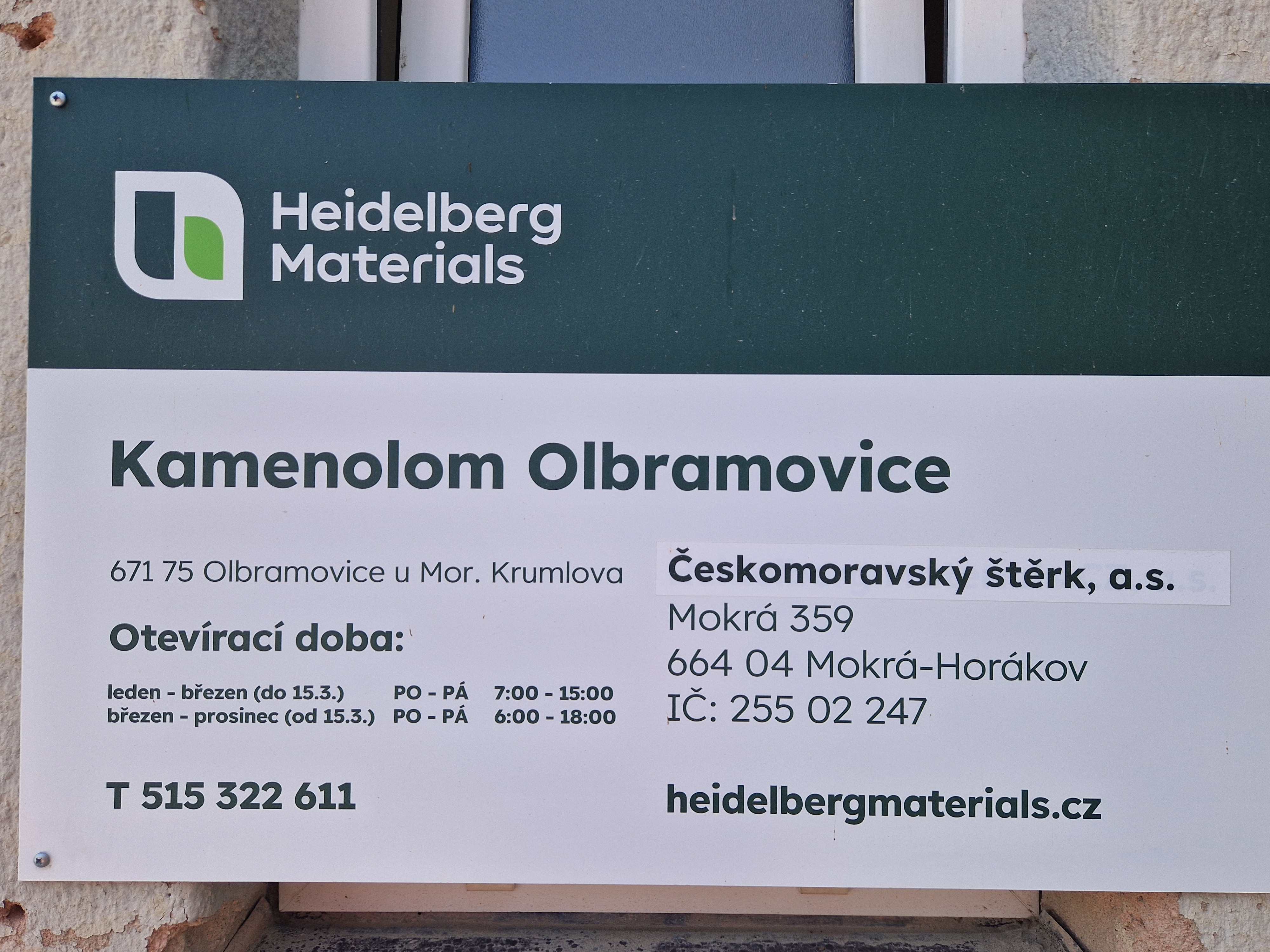 Heidelberg Materials CZ - Kamenolom Olbramovice foto 6