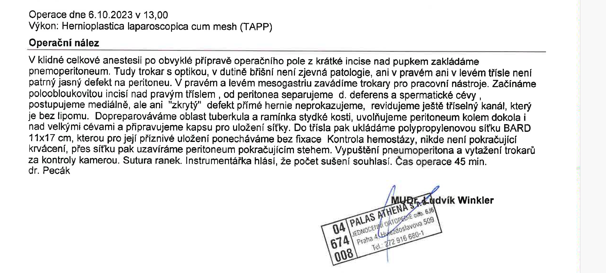 PALAS ATHÉNA MEDICAL SE foto 1