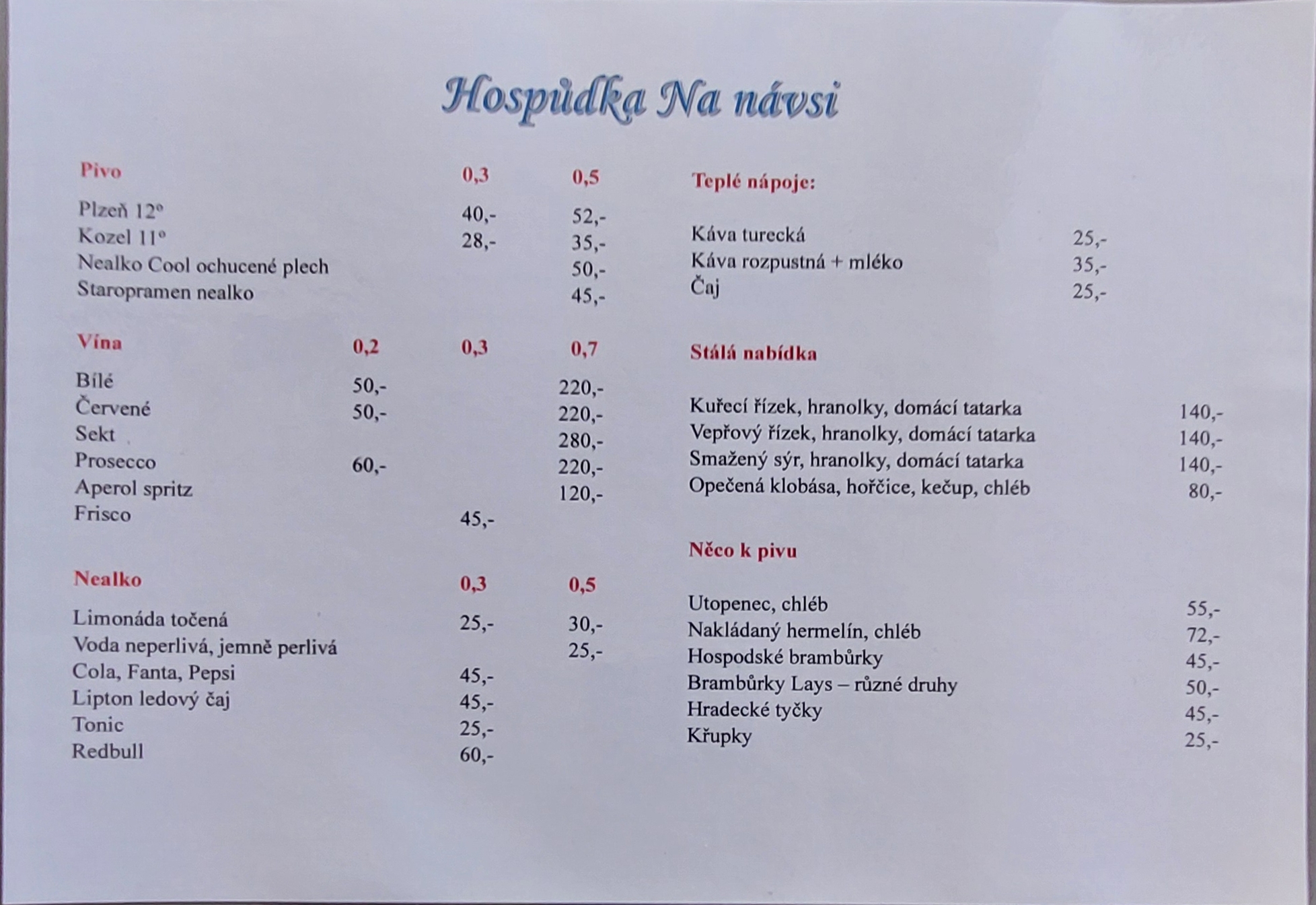 Hospůdka Na návsi foto 6