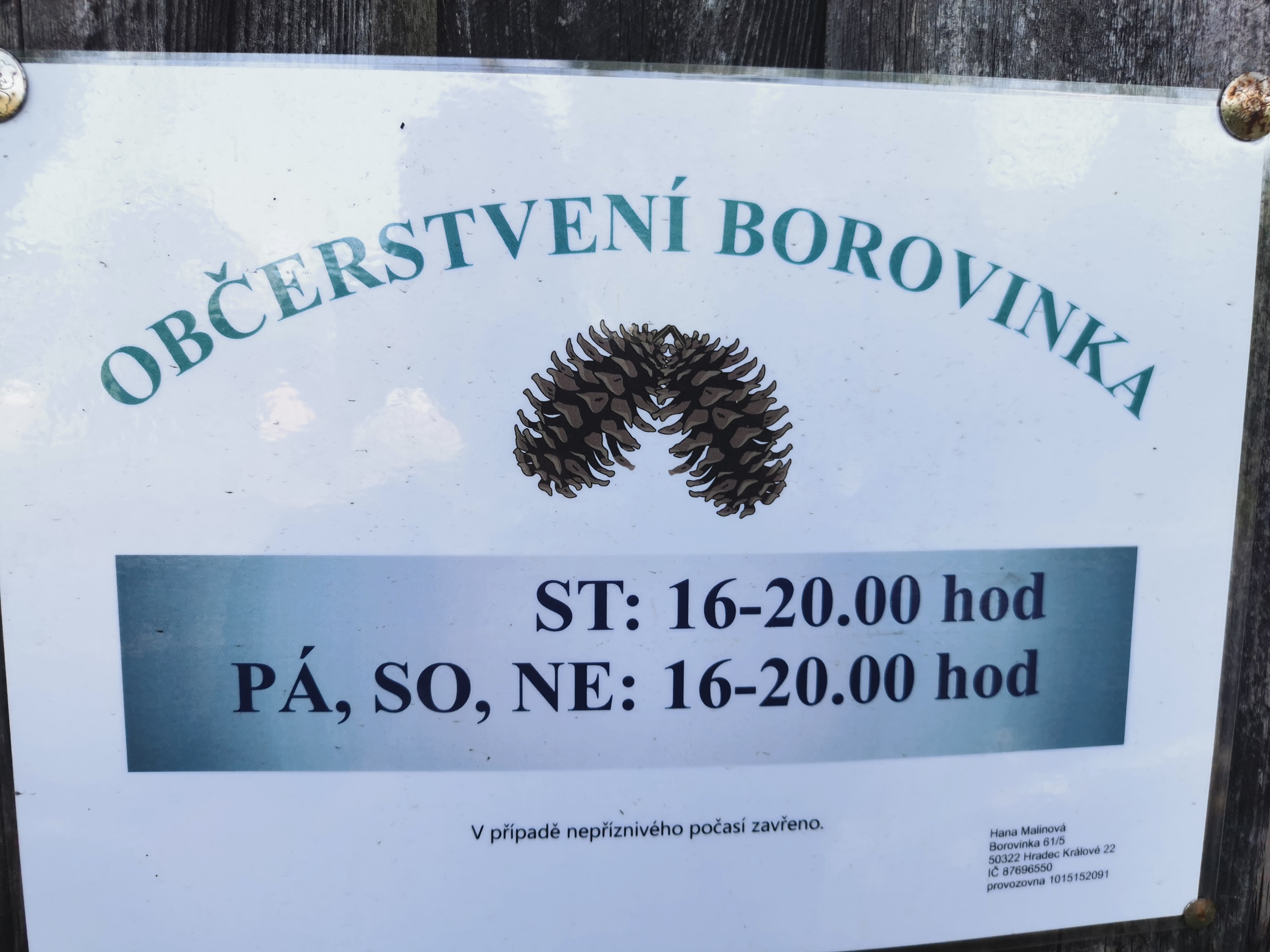 Občerstvení Borovinka foto 3