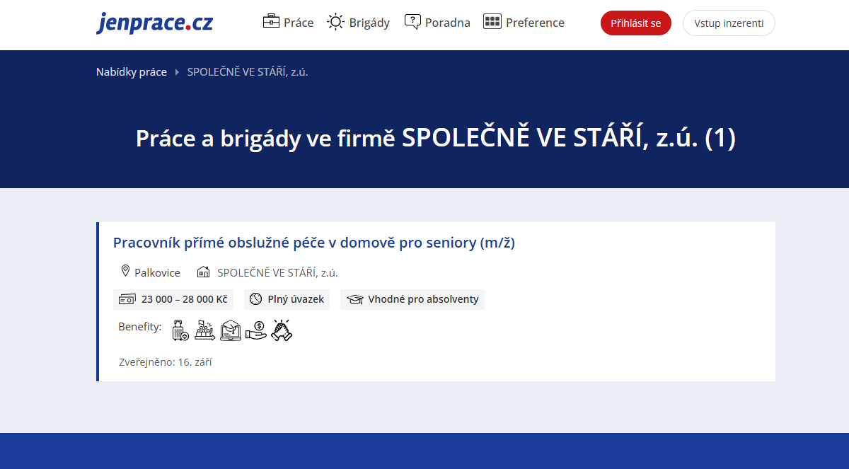 Společně ve stáří,z.ú. foto 1