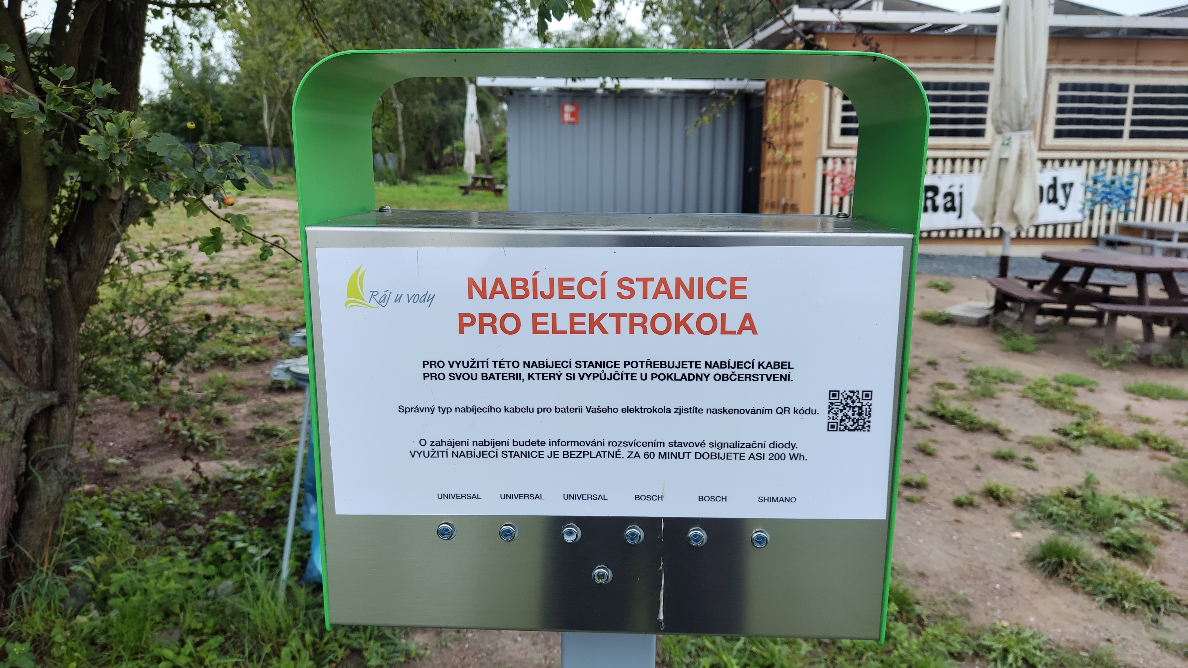 Nabíjecí stanice Ráj u vody foto 4