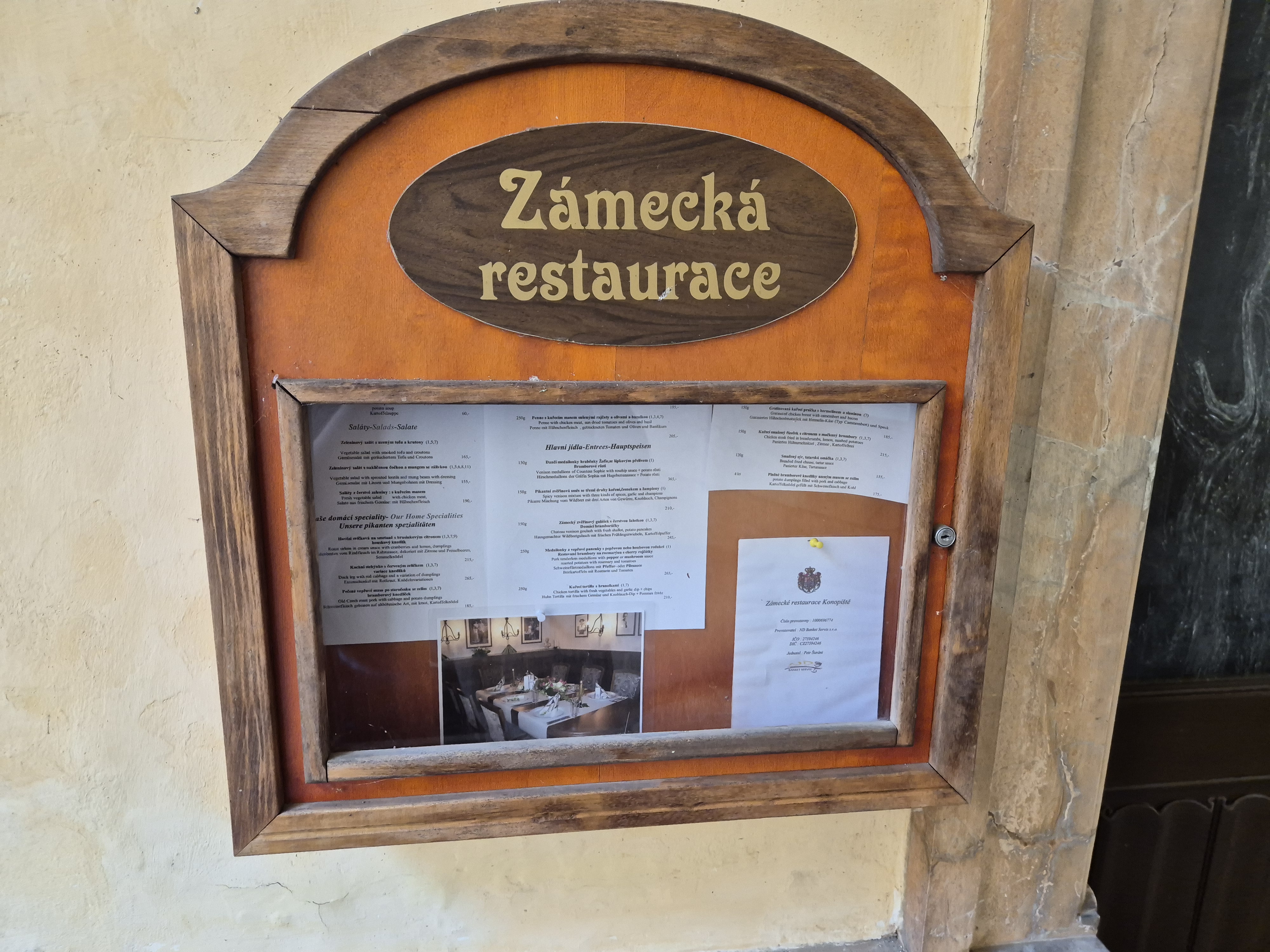 Zámecká restaurace Konopiště foto 6