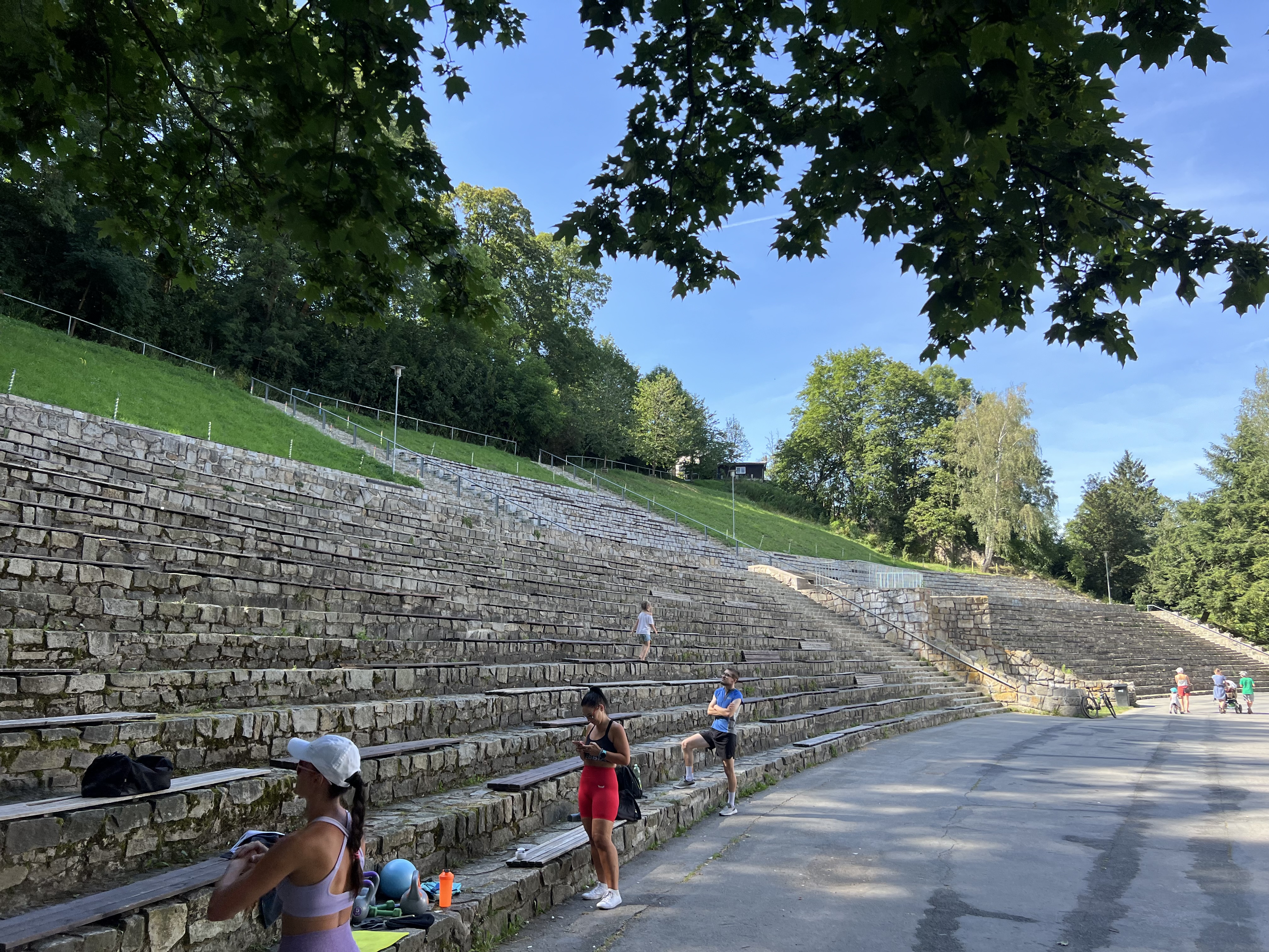 Amfiteátr Březinovy Sady Jihlava foto 5