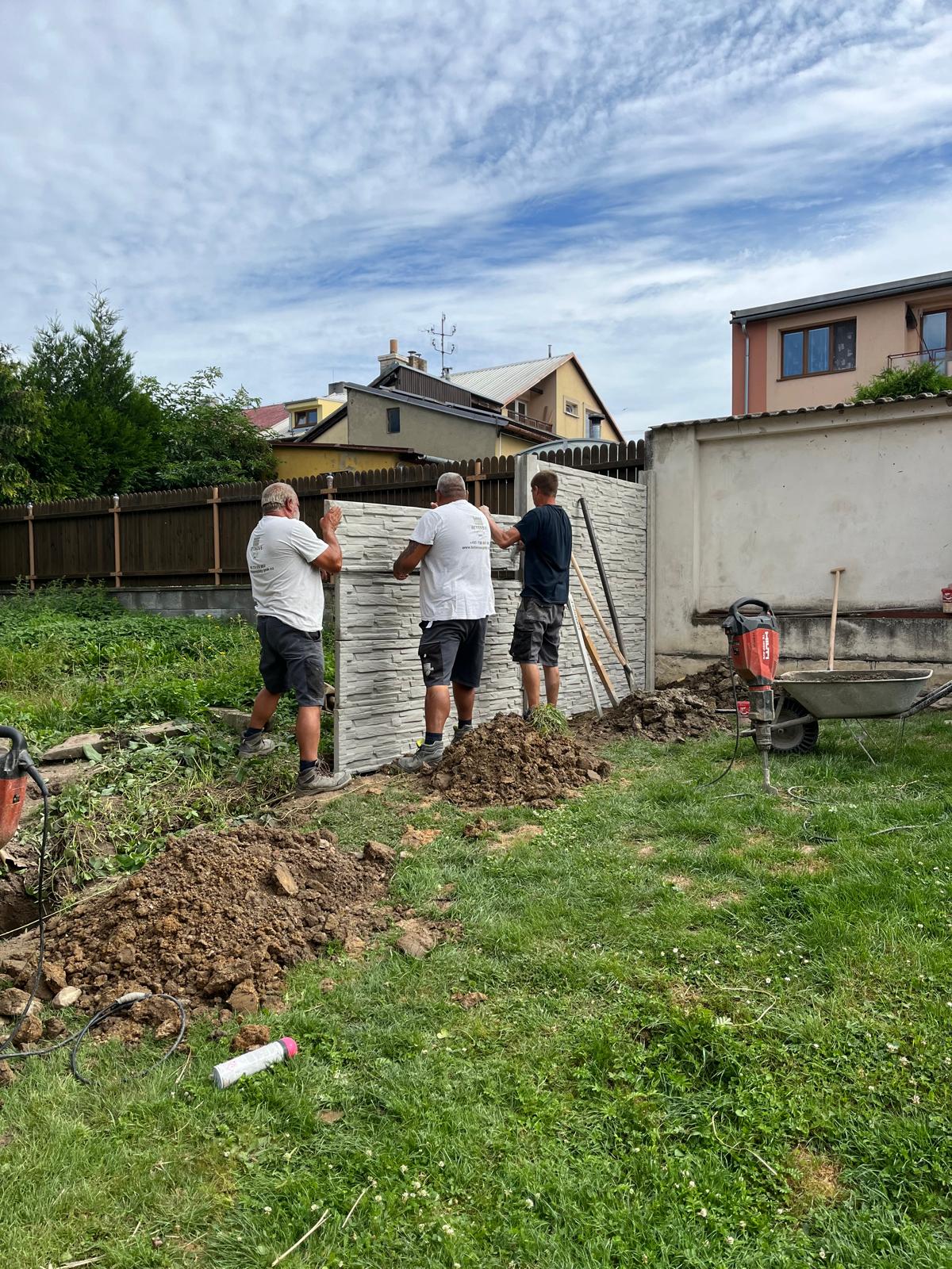 BETONOVÉ ploty JMK foto 6
