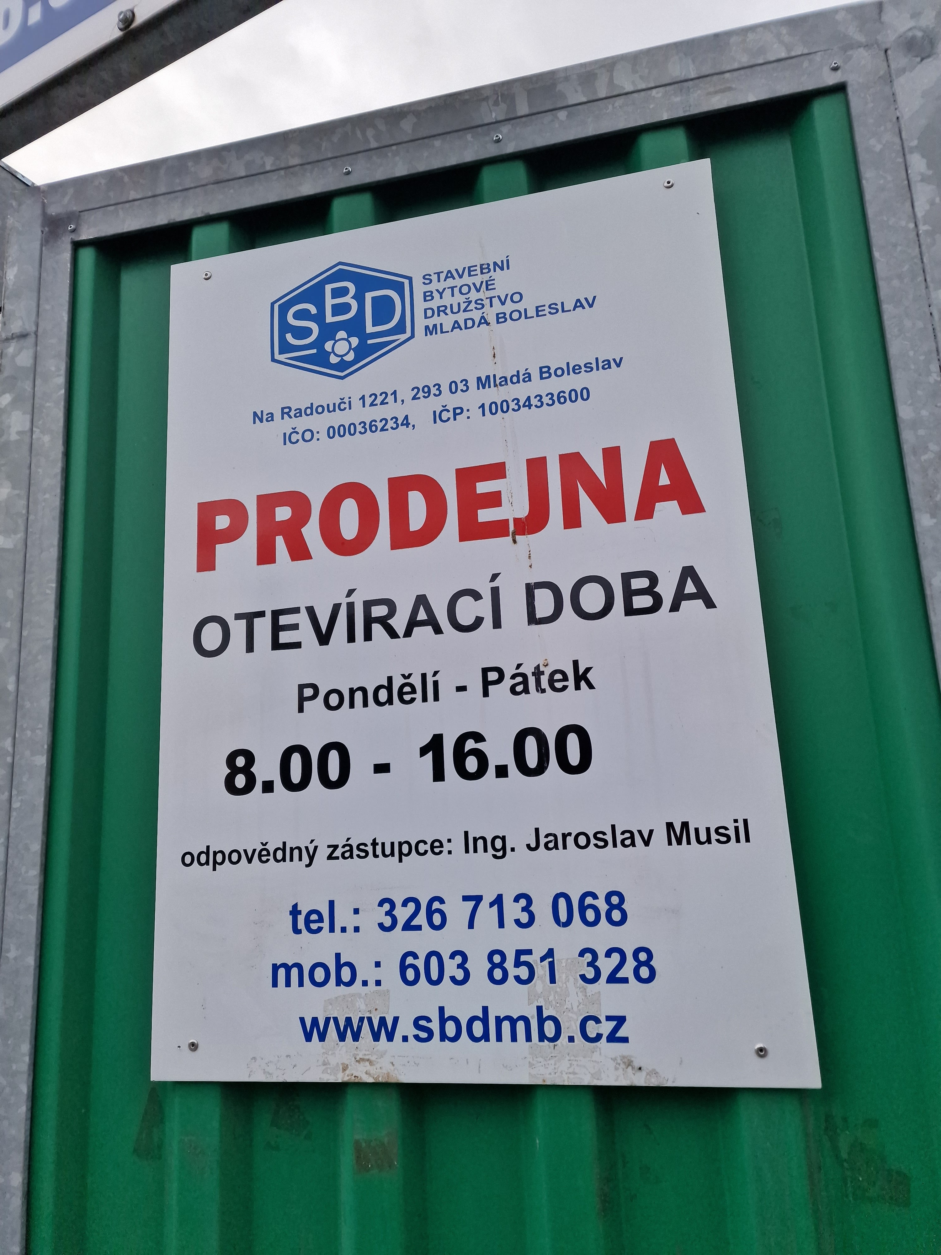 Prodejna Stavební bytové družstvo Mladá Boleslav foto 4